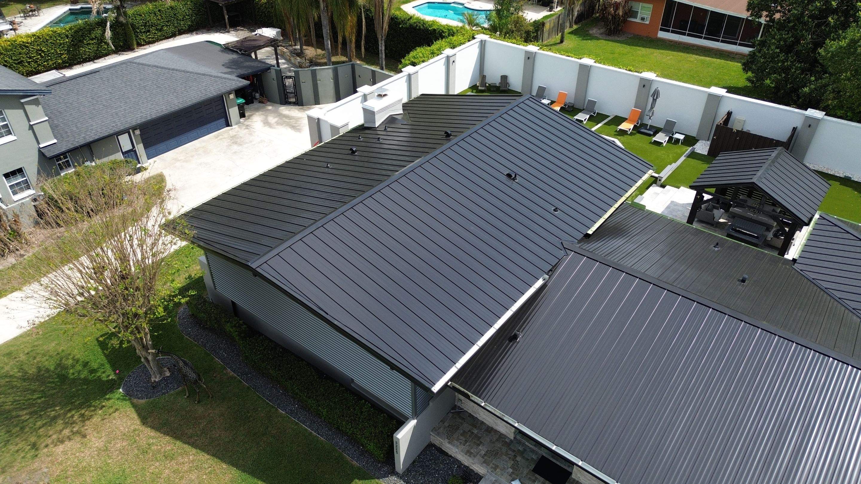 Residential Metal roof  by Gold Key Roofing