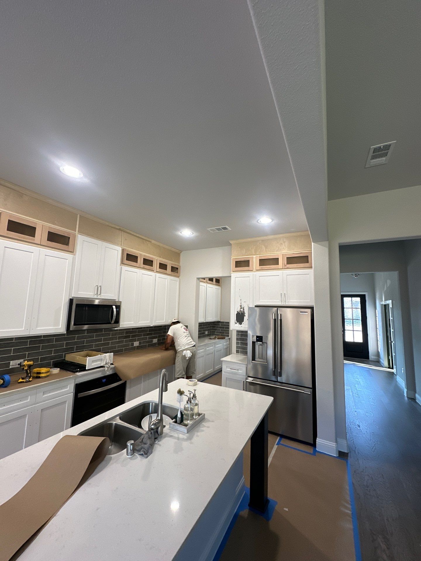 Kitchen Remodel/ Garage Gym Conversion by Apex Insulation Solutions