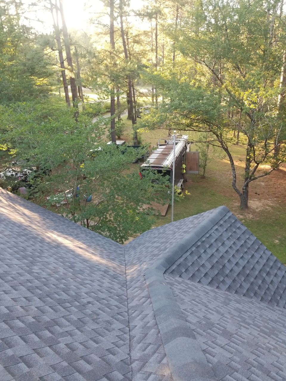 Residential Roofing Installation using Roof Replacement by American Roofing & Construction LLC