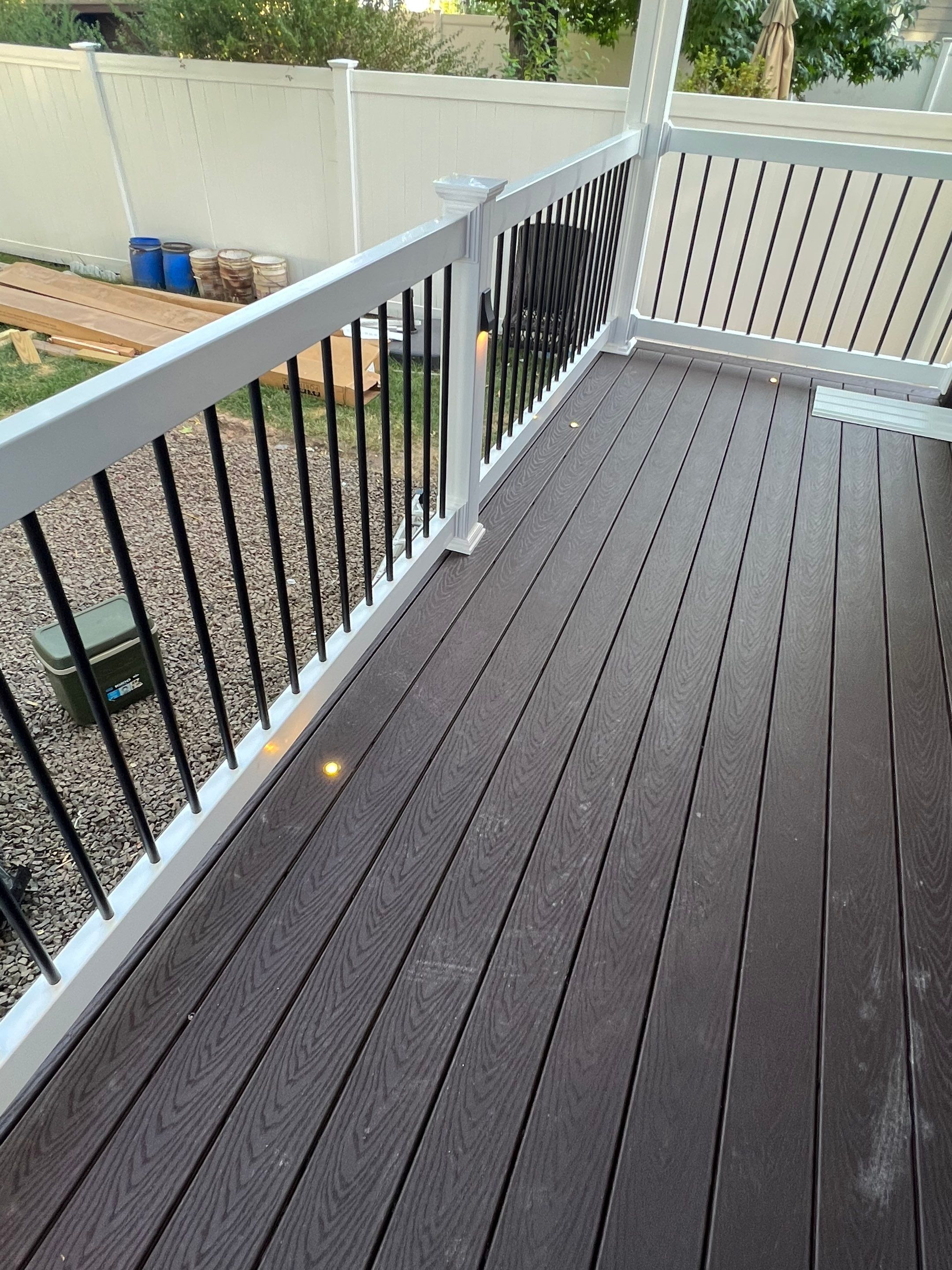 New Deck With Porch by deck guardian
