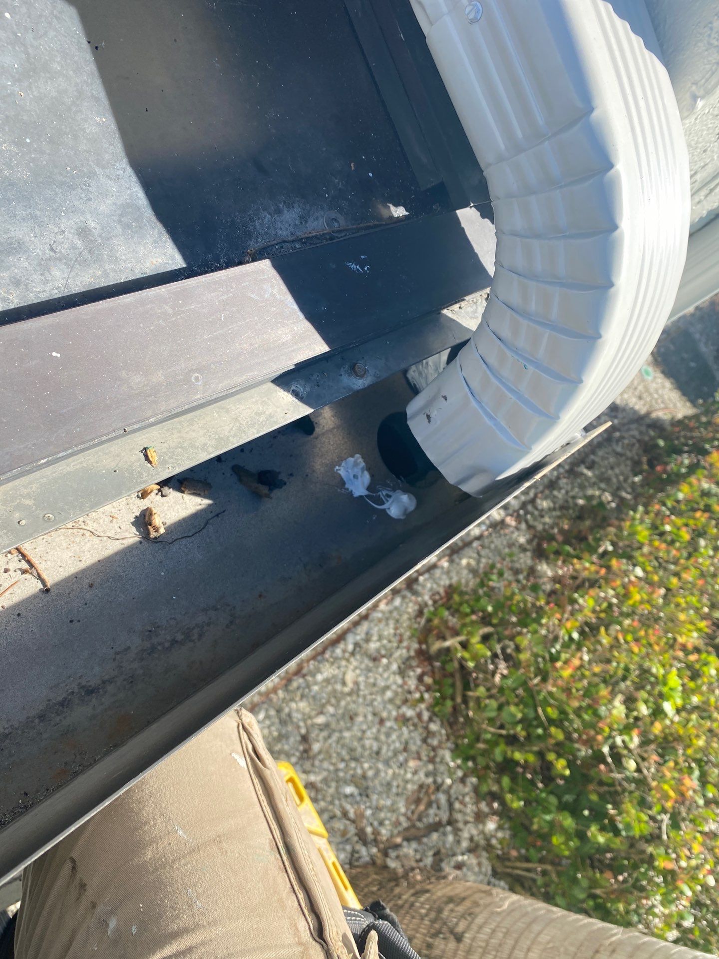 Gutter cleaning all buildings are the same for 6 units in Fort Myers FL by Gutter Professors