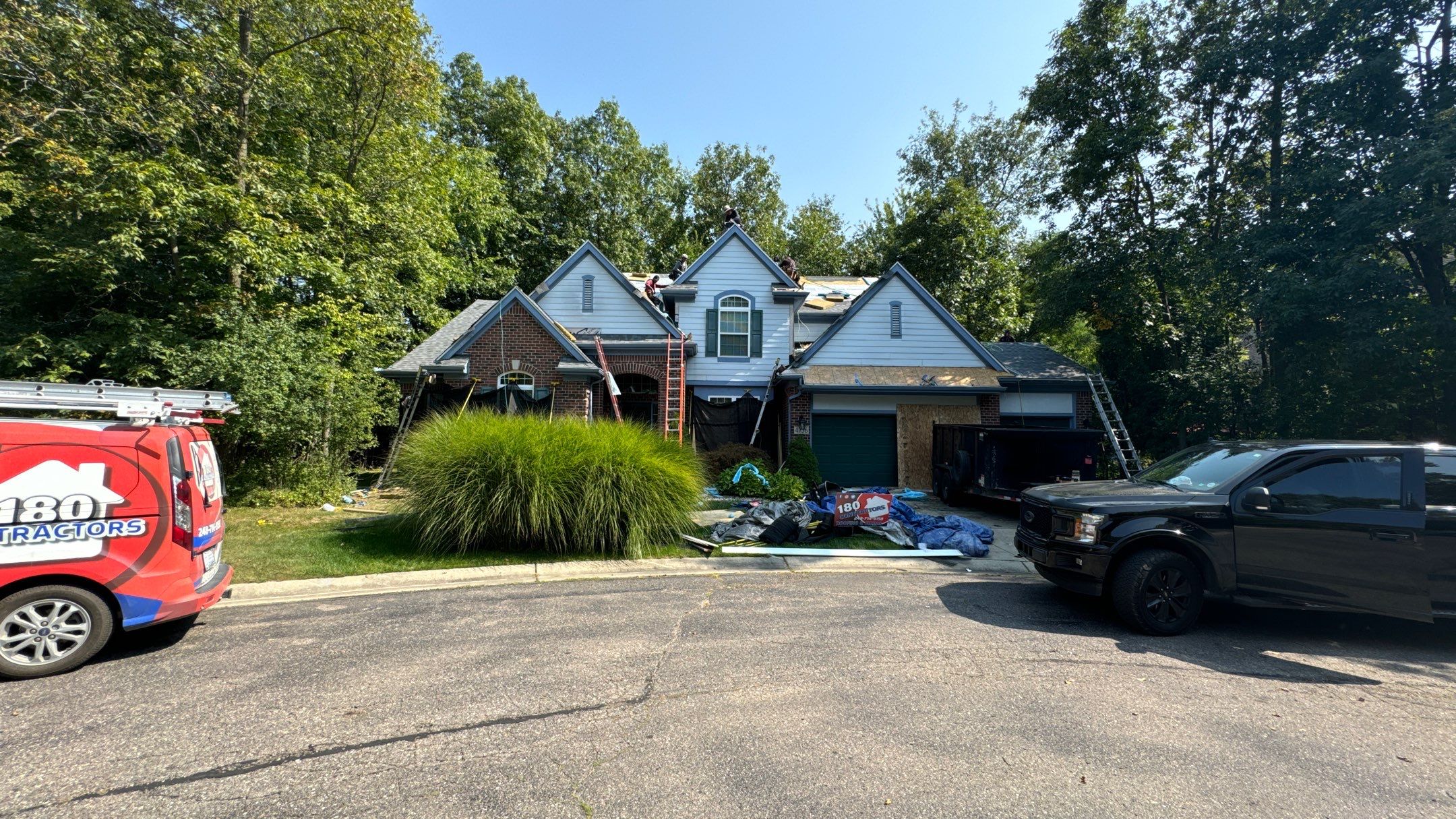 Roof Replacement using CertainTeed Landmark by 180 Contractors