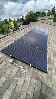 Residential Roofing Installation using Owens Corning Roofing Shingles