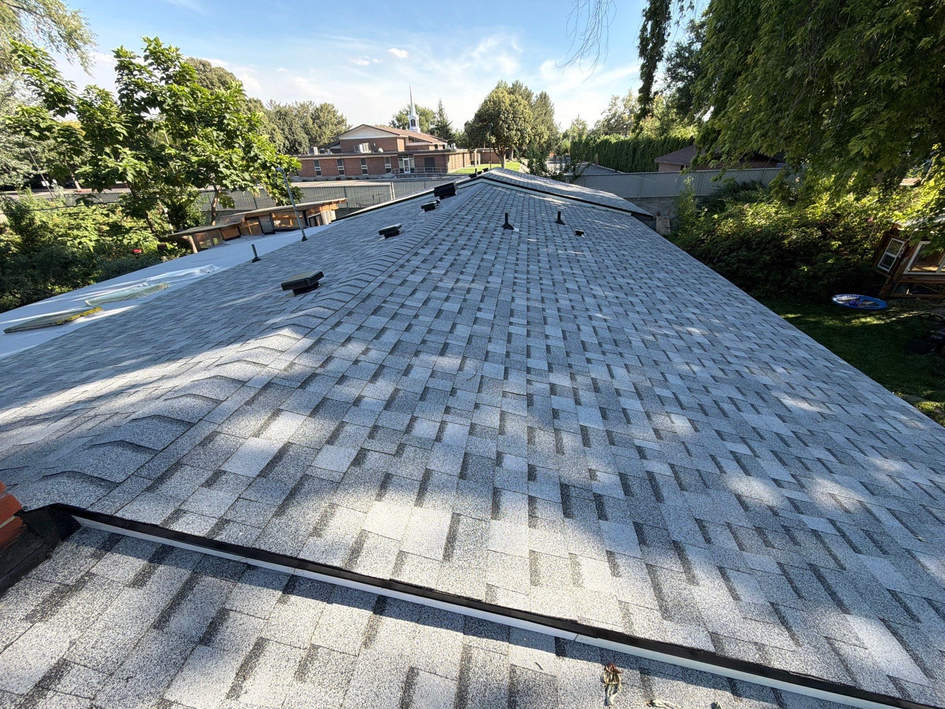 Boise Residential Roof Replacement Featuring Grey Architectural Shingles by Olive Roofing