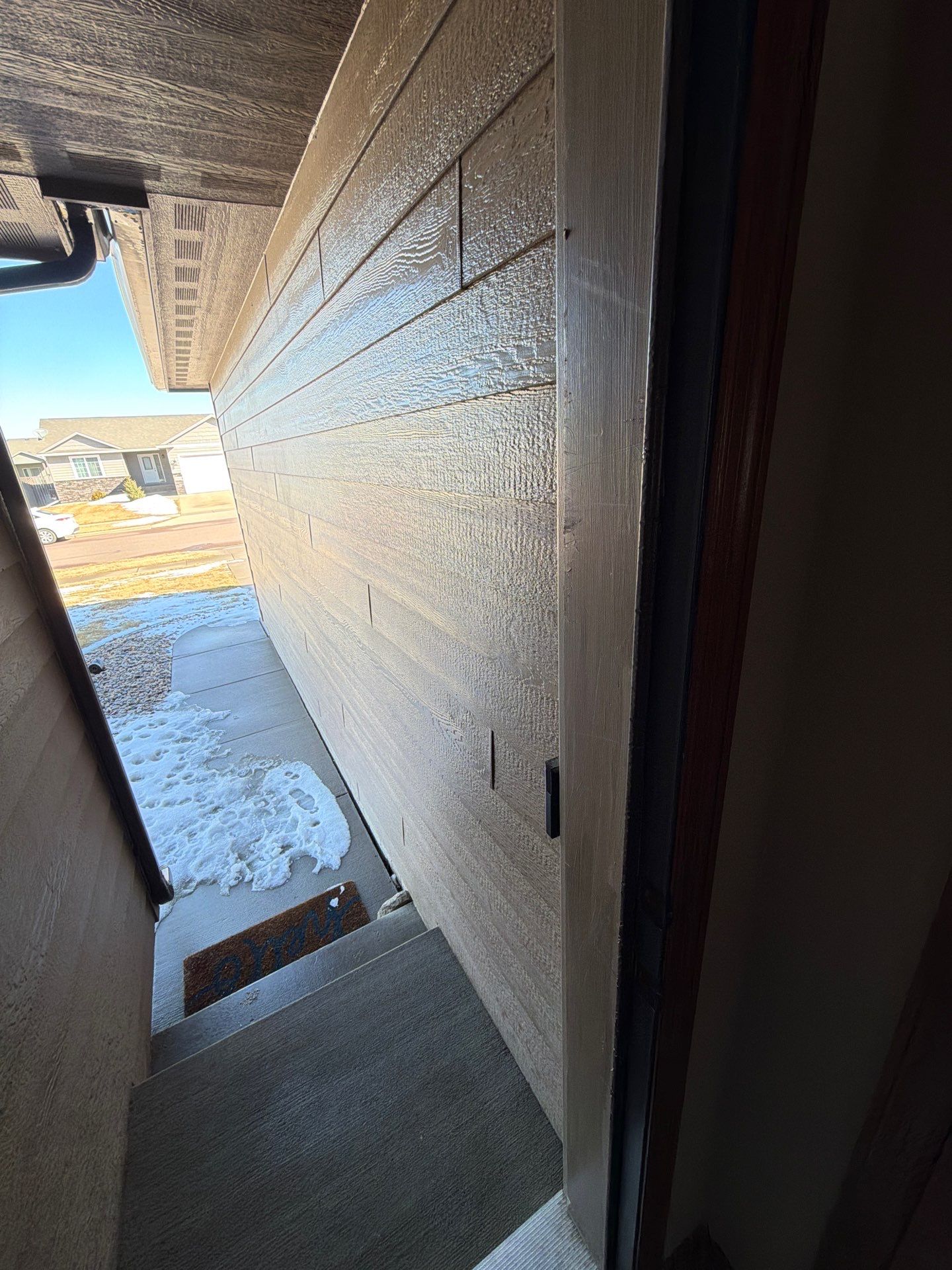 Interior Home Painting and Custom Door Updates in Sioux Falls by Select Painting, Coatings & Garage Cabinets