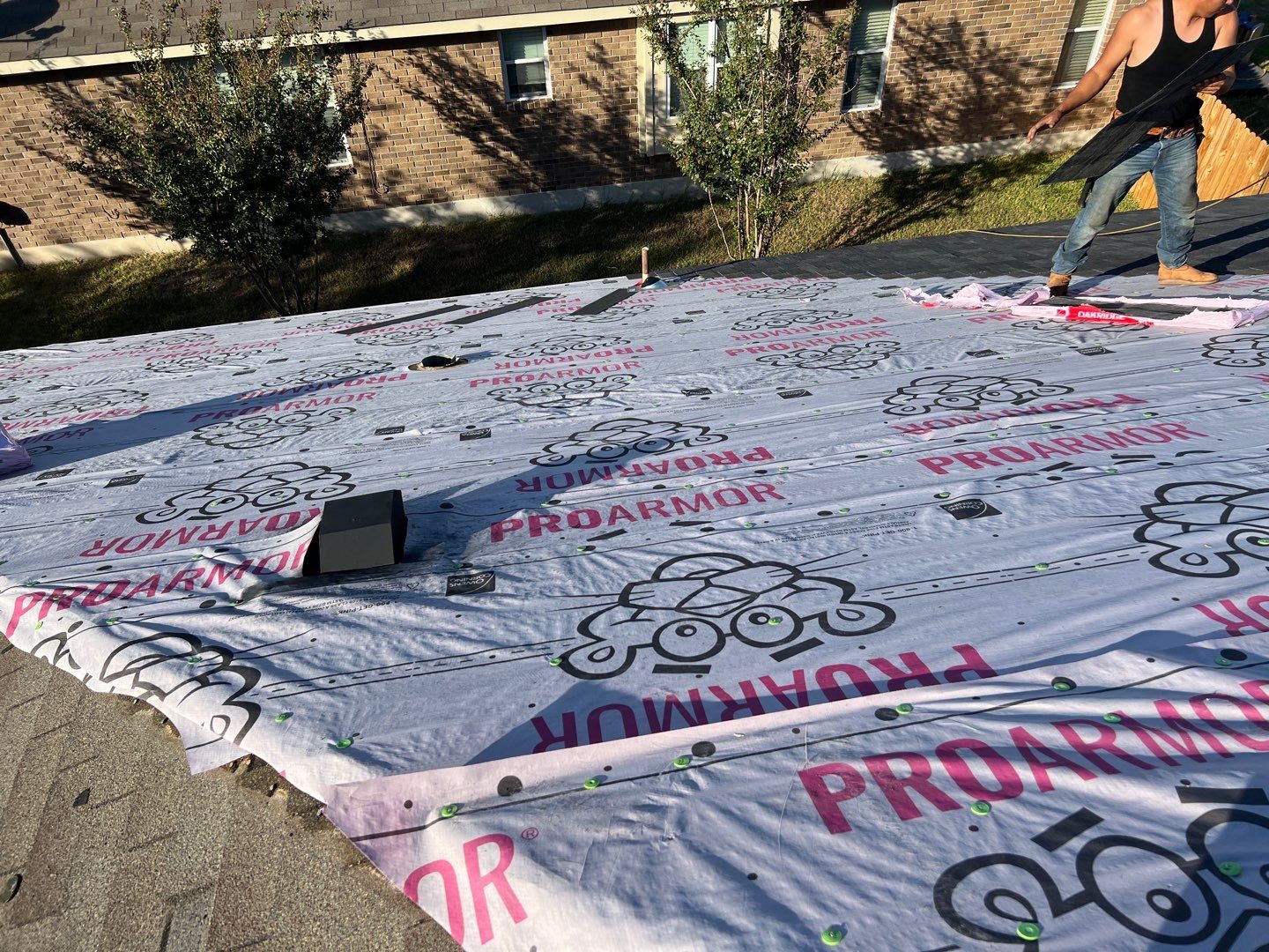 Full Asphalt Shingle Roof Replacement in Hutto by Caliber Restoration LLC