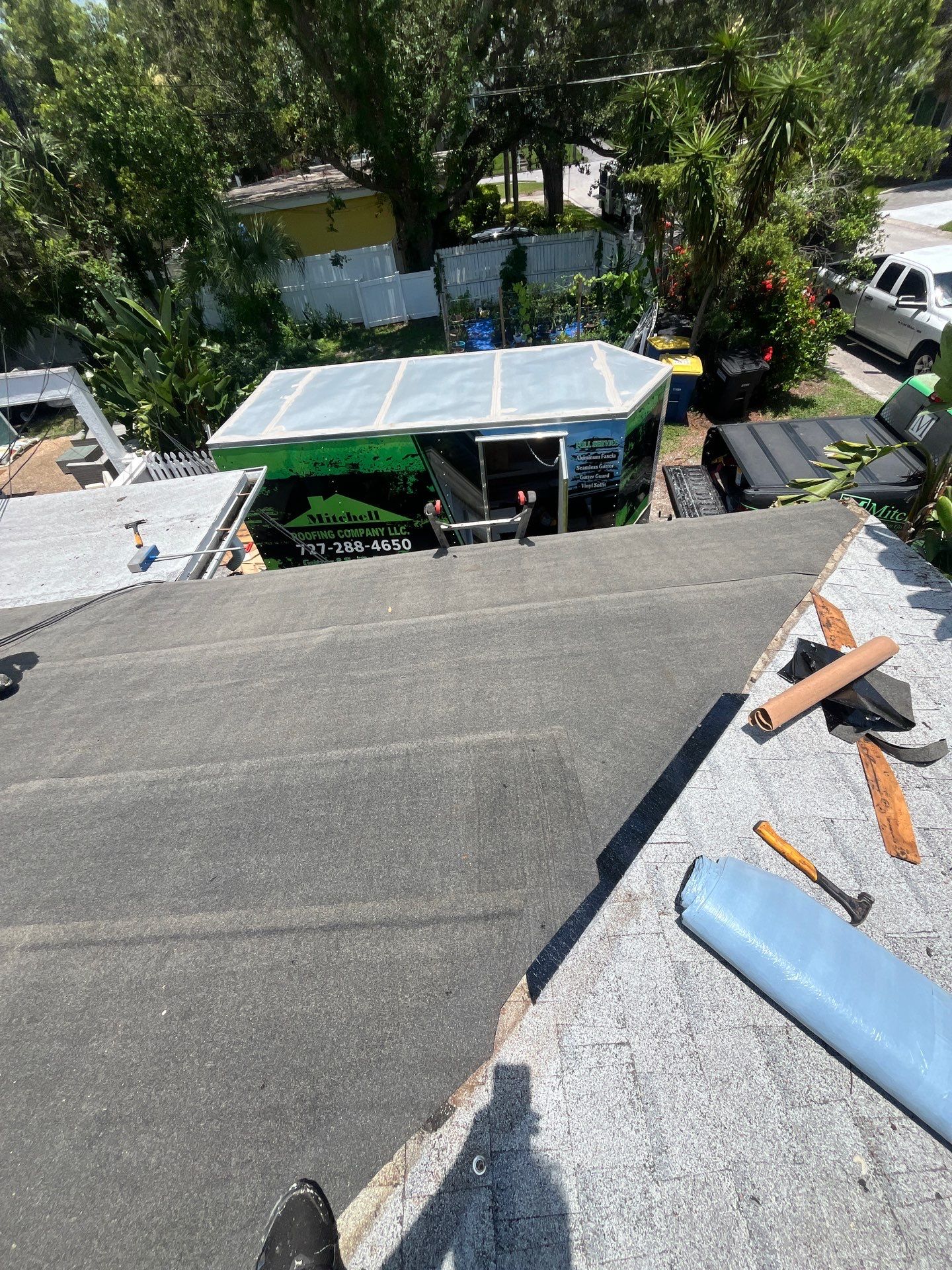 Project in Clearwater 33755 by Mitchell Roofing Company LLC 