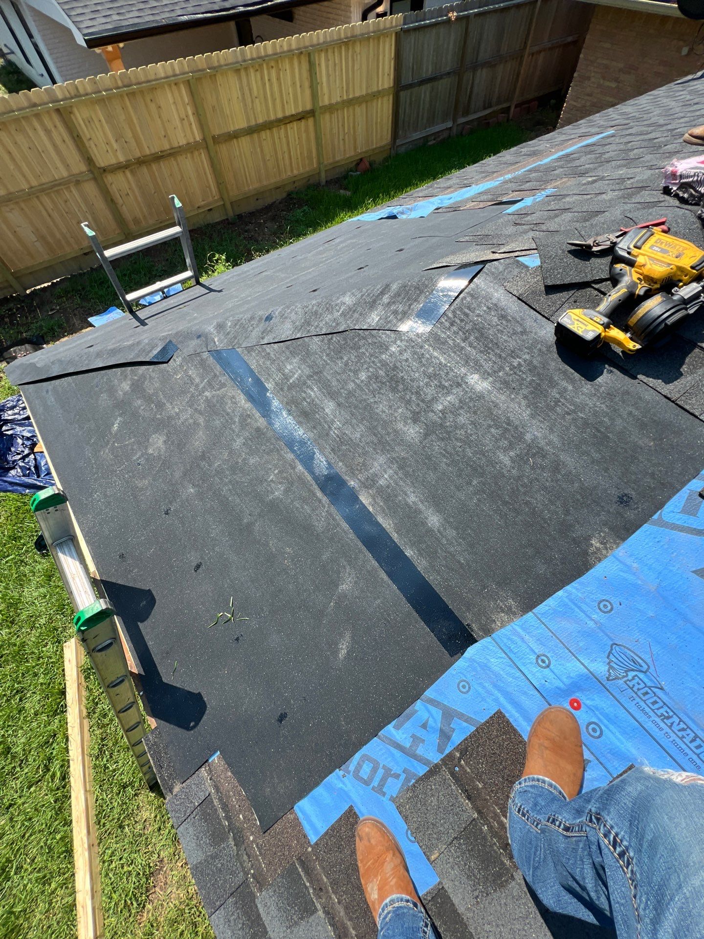 Residential Roofing Repair using Owen's Corning Duration (Lifetime) Shingles by Roof Repair Services LLC