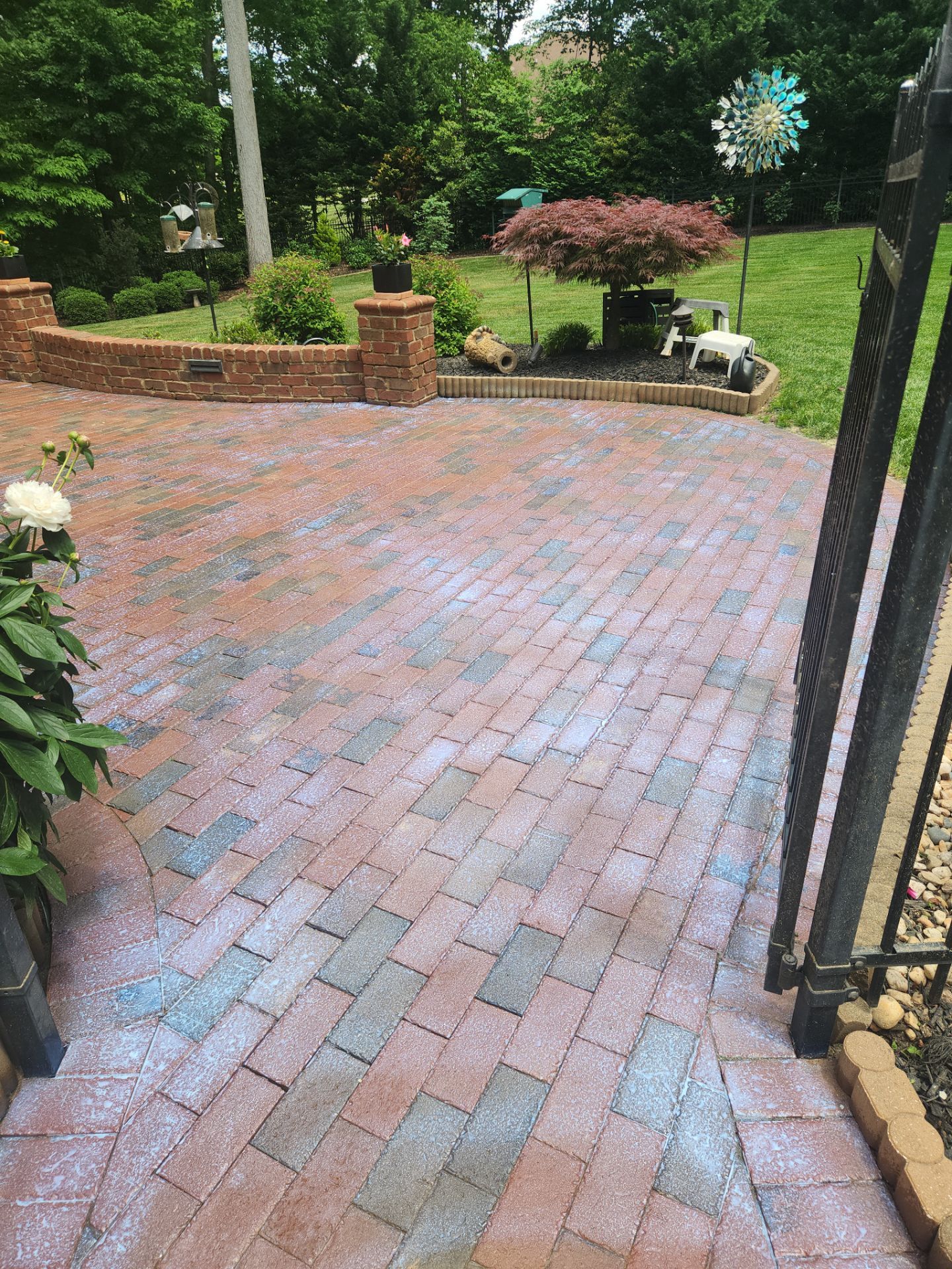 Pavers using Concrete Sealant by DuraSeal