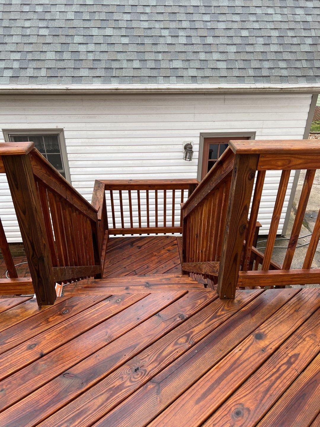 Coated Deck using Wood Sealant by DuraSeal