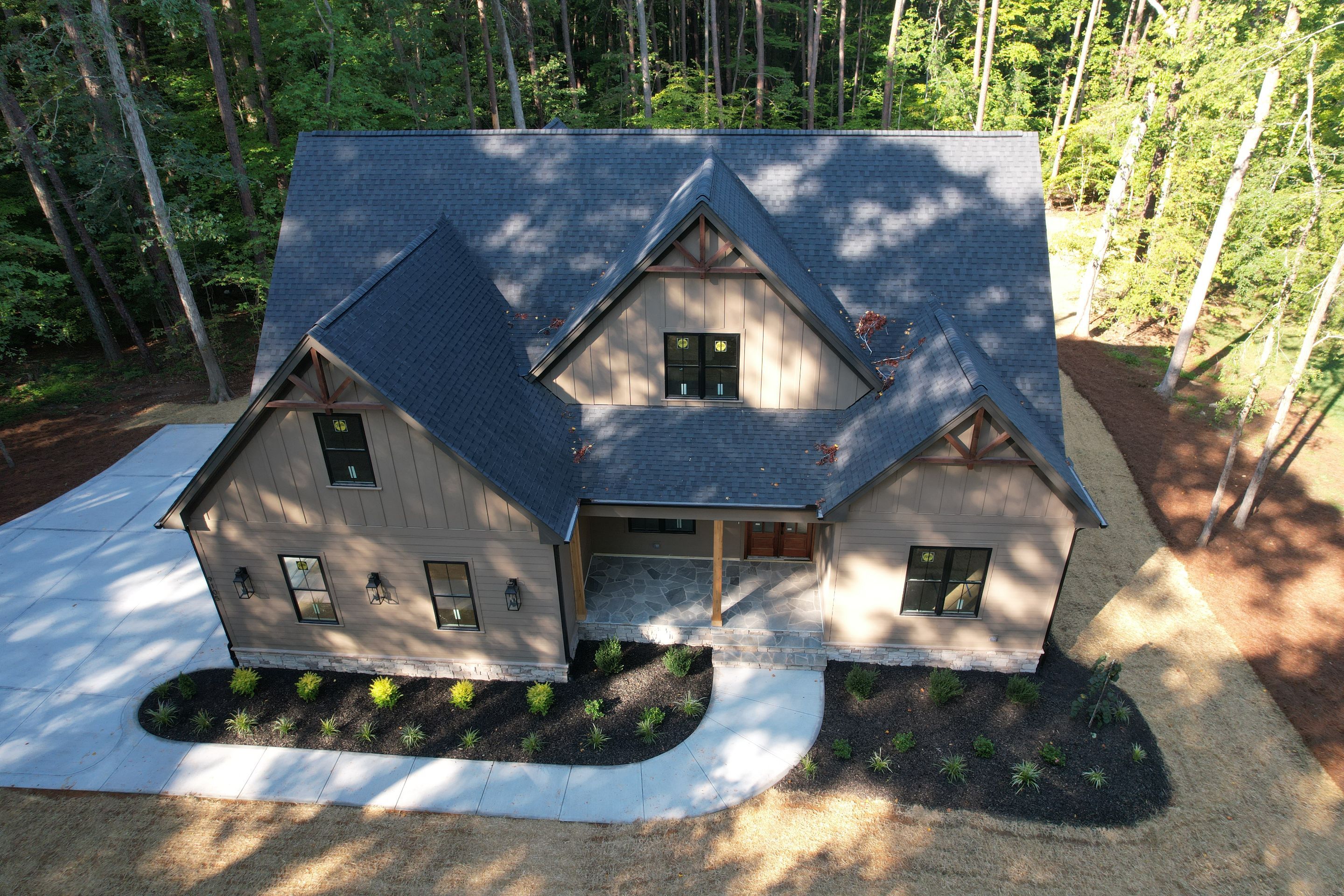Old Creedmoor Landscaping by Paragon Contracting