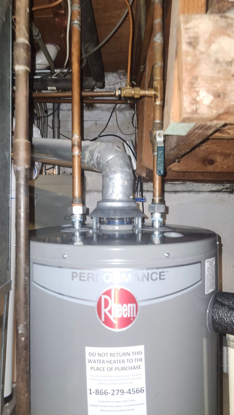 Rheem Performance 40-Gallon Gas Water Heater Replacement – Des Plaines, IL | GSHA Services, LTD by GSHA Services LTD