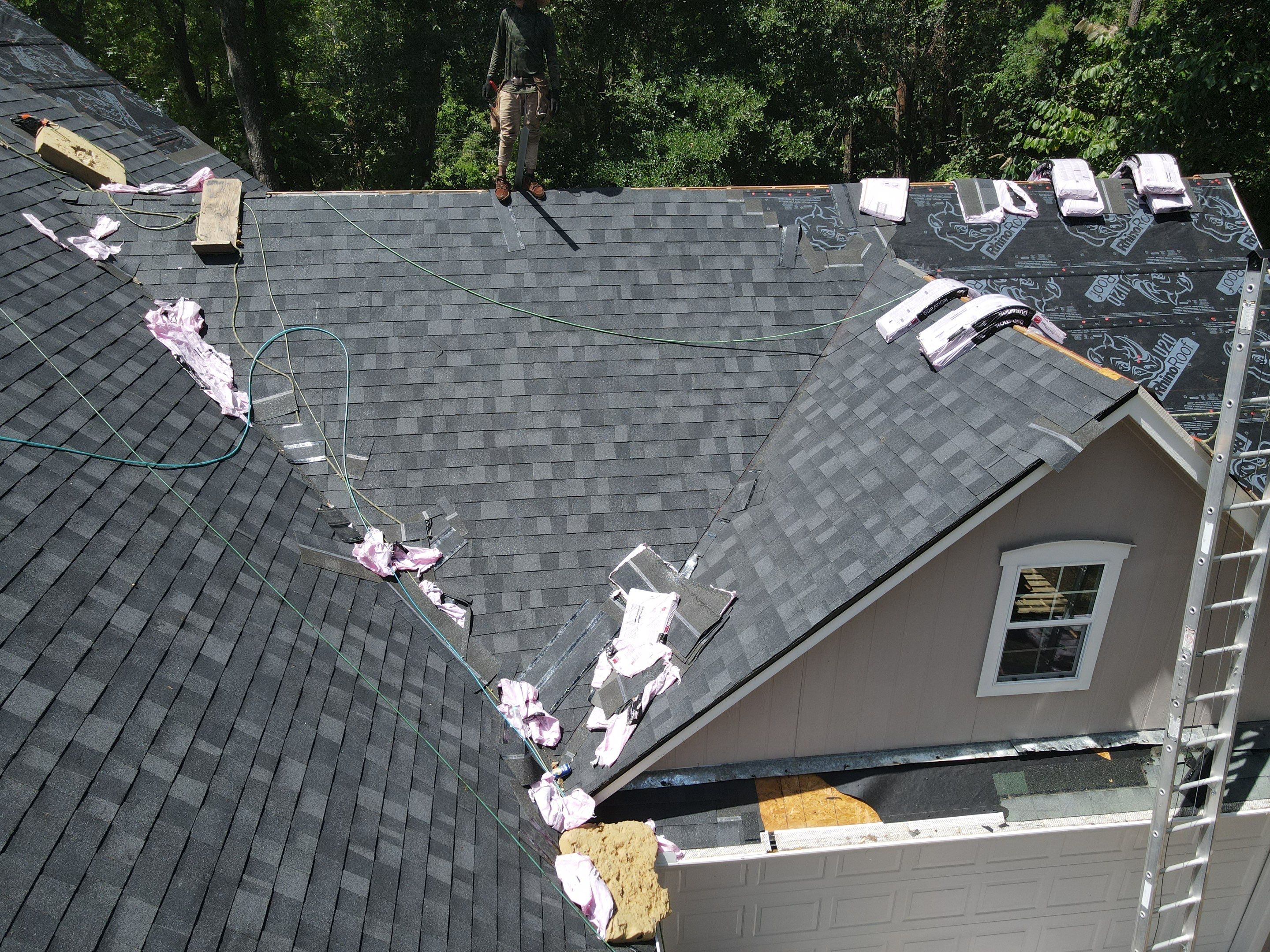 Residential Roofing Installation using Owen's Corning by Roof Concepts Construction