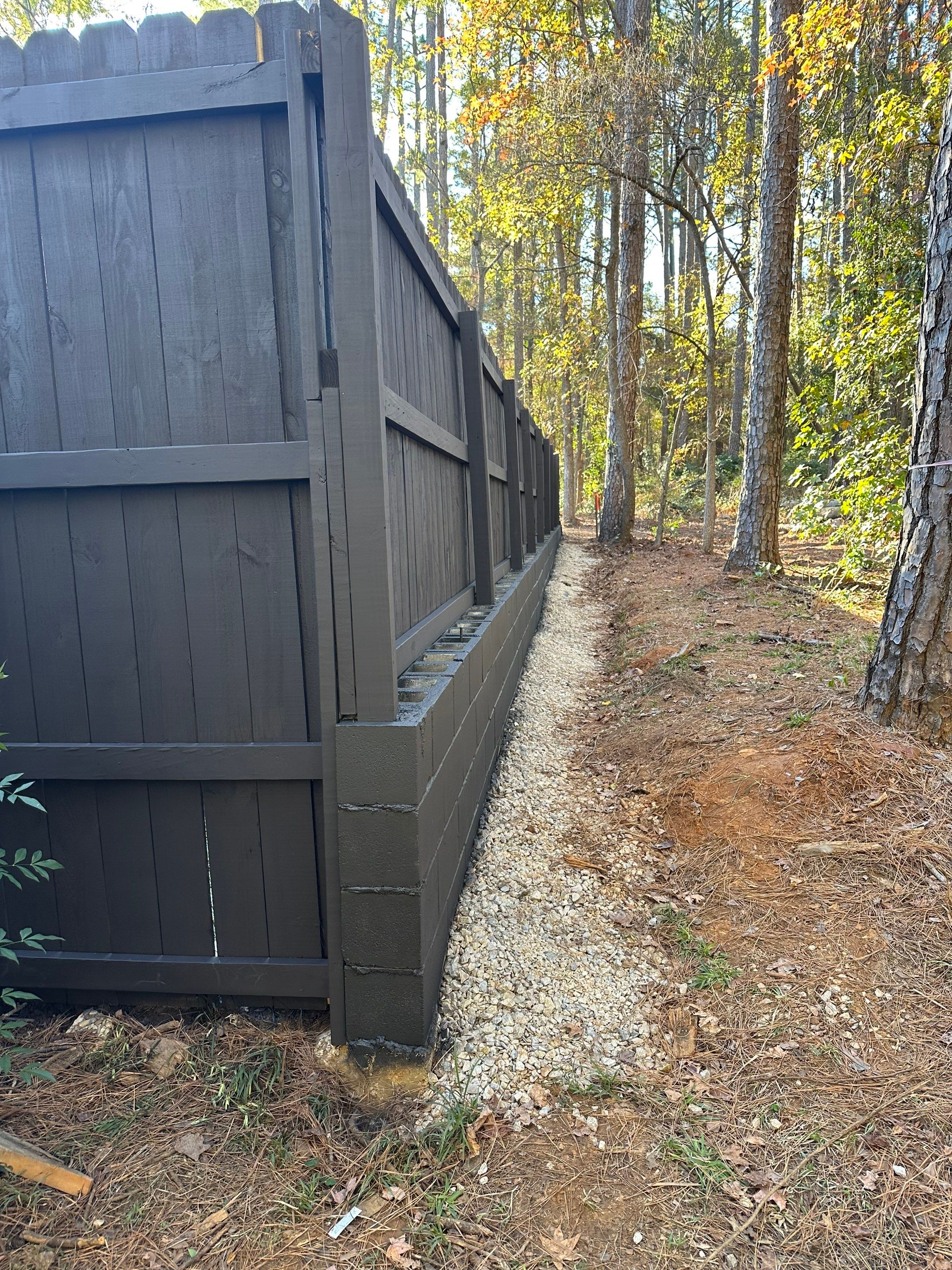 Hide-a-way Lake, Tx. Fence Staining and Interior Work by Quality Coats Painting