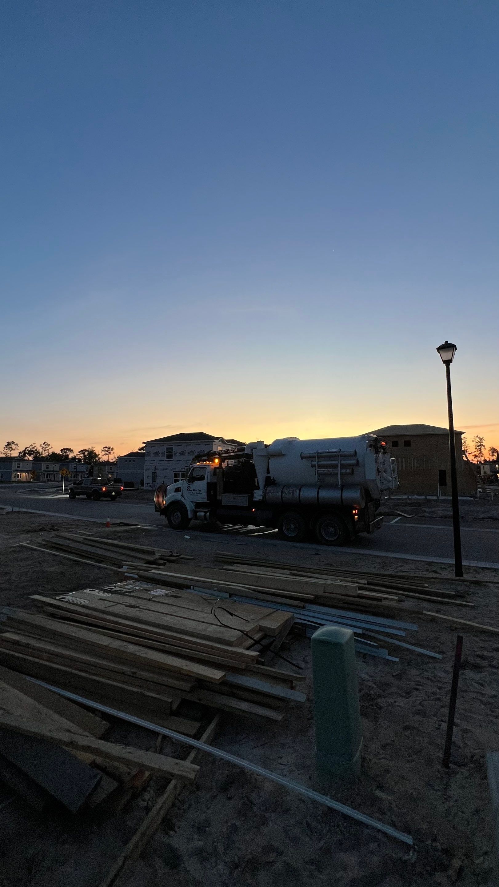 New Community Stormwater System Catch Basin Cleaning by APS Power & Water