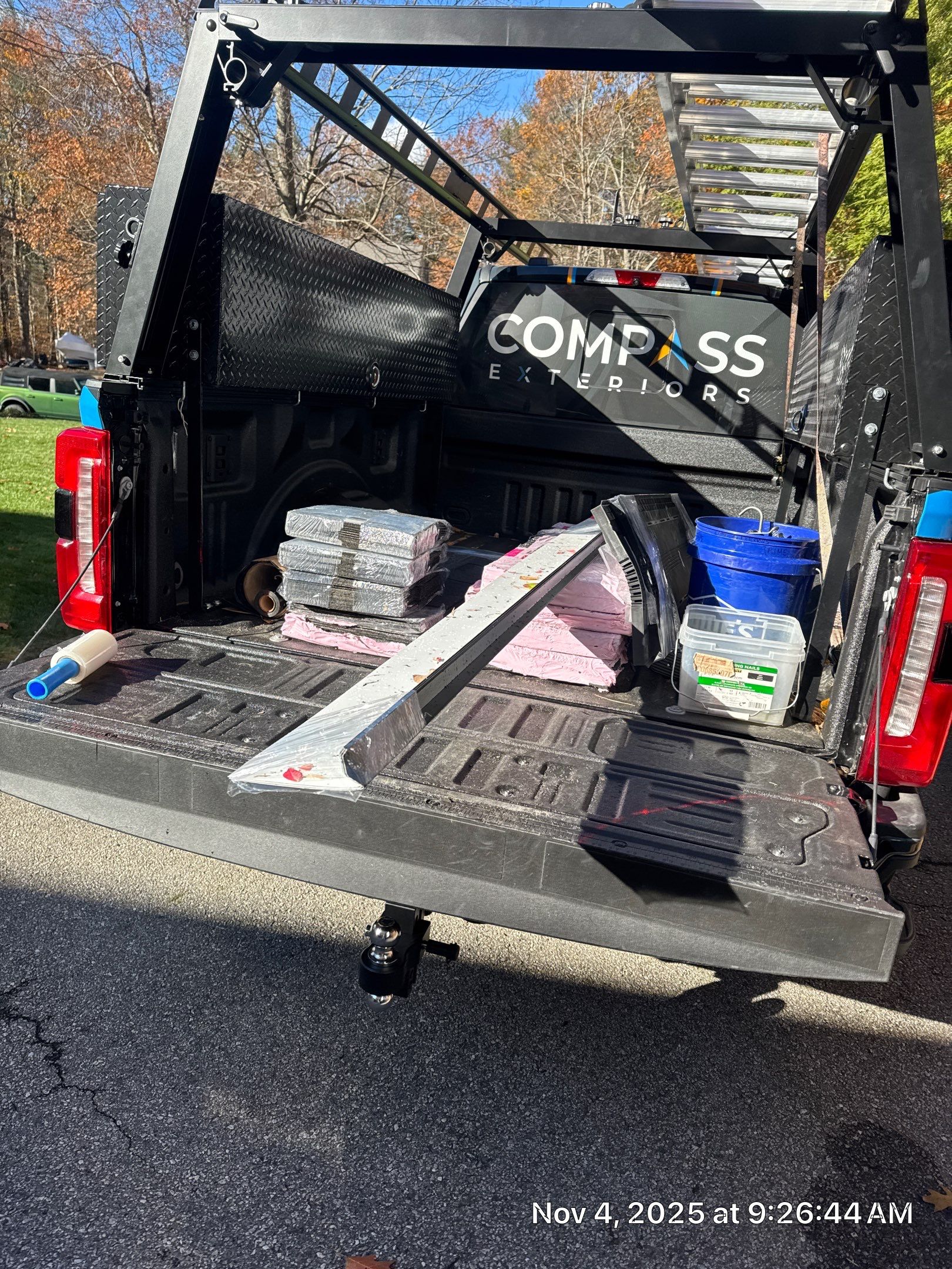 Roof Replacement in Brentwood, NH | Onyx Black Owens Corning Duration Shingles by Compass exteriors