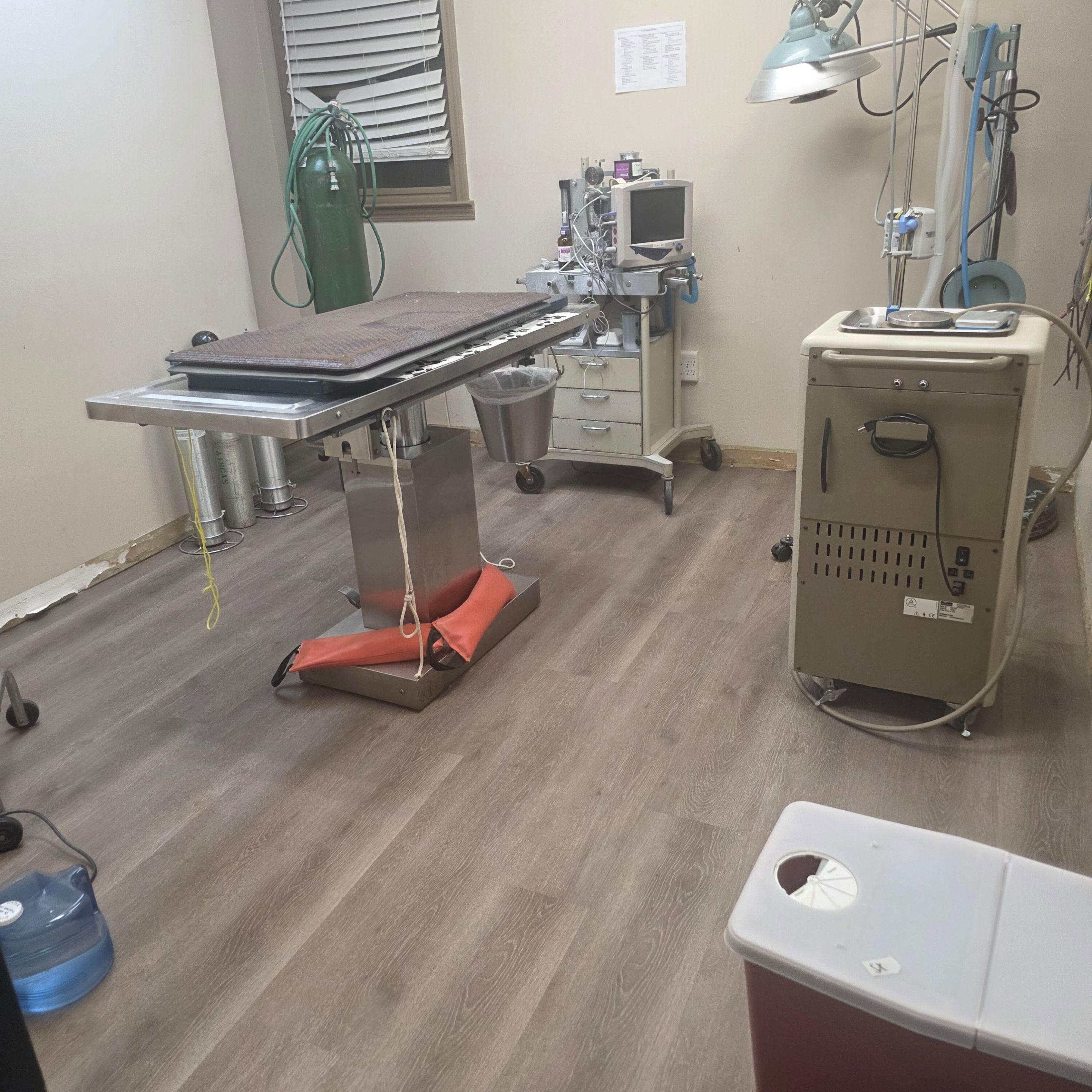 Commercial Vinyl Plank Flooring Installation at Dunwoody Veterinary Clinic by Flooring Xpress CO 