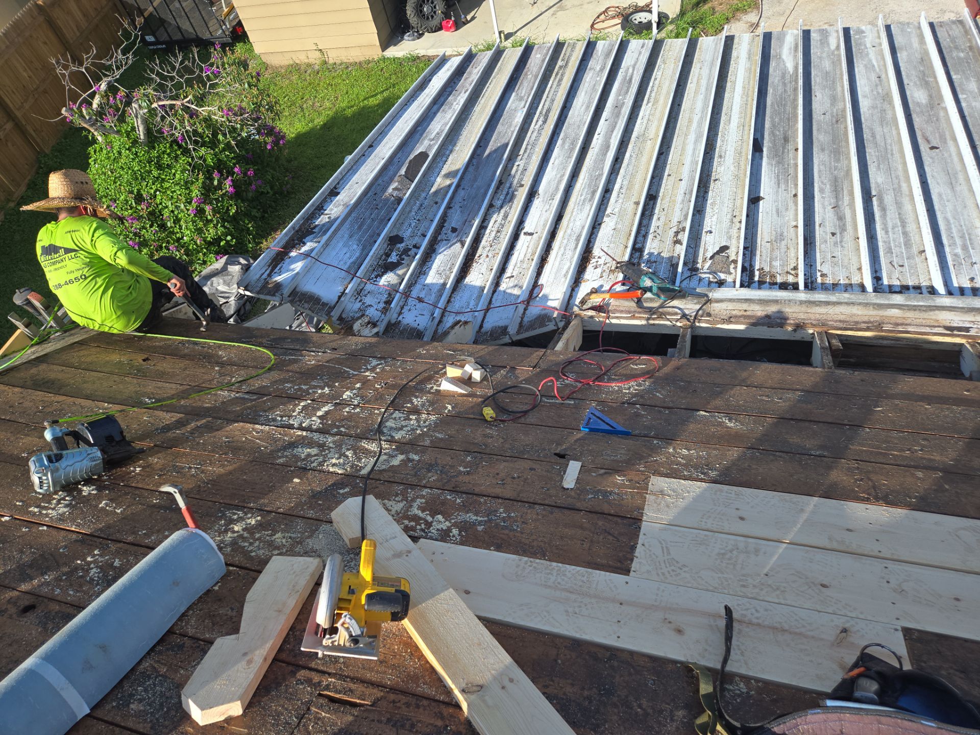 Project in St. Petersburg 33713 by Mitchell Roofing Company LLC 