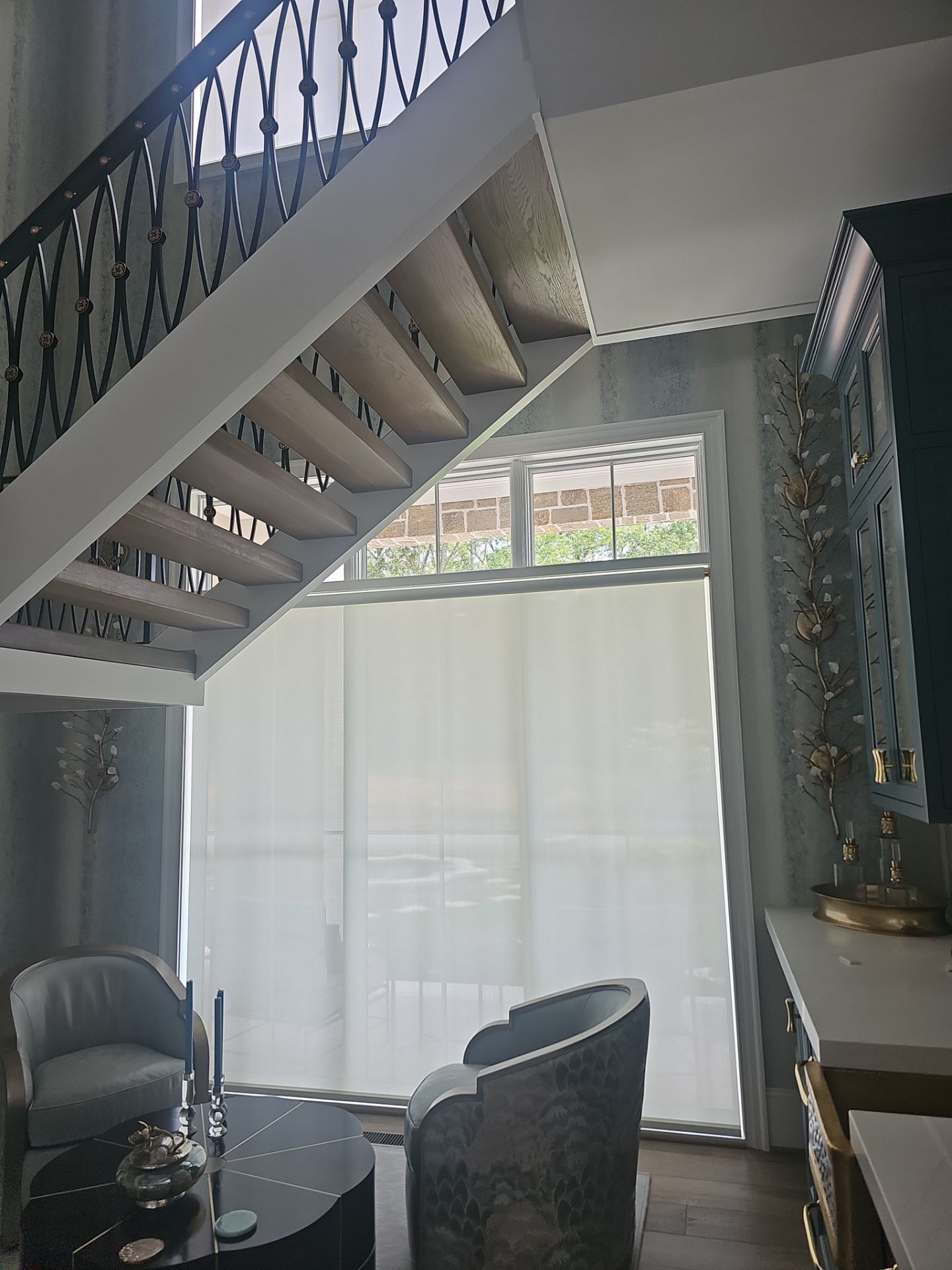 Whole house project in Greenville, SC by Southern Traditions Window Fashions