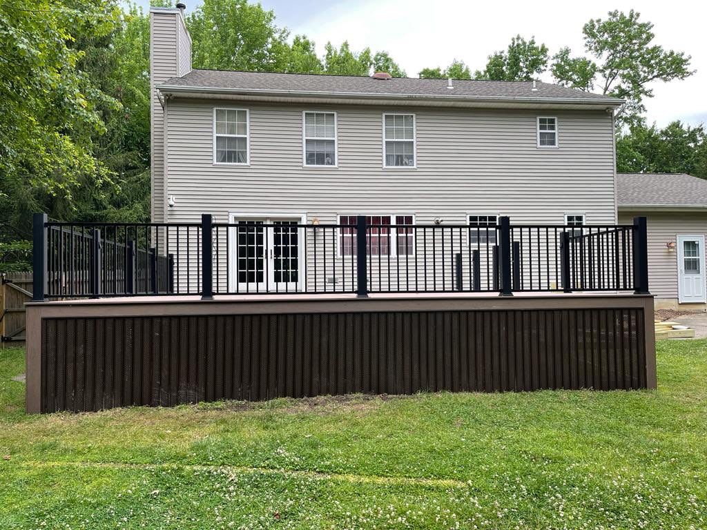 New Deck in Robinsville by deck guardian