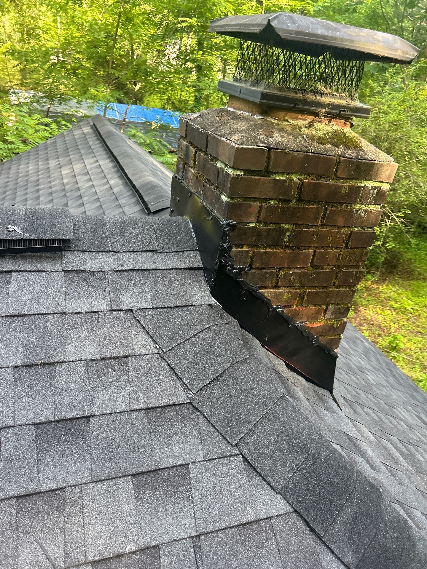 Residential Roofing Installation using GAF Charcoal  by Roofsters