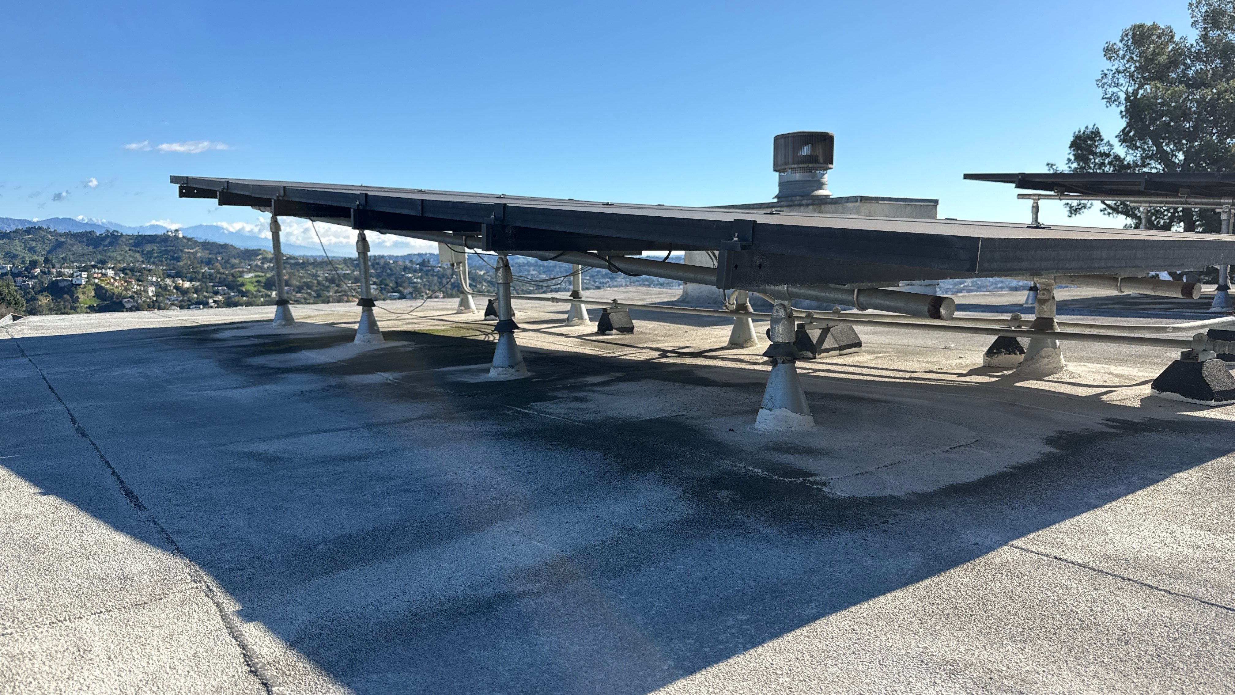 Residential Silicone Coating Project - West Hollywood by Hull Brothers Roofing