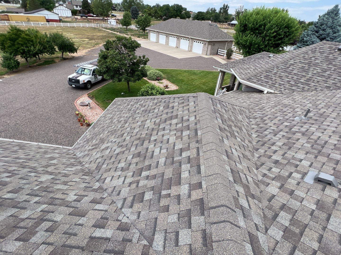 Residential Roofing Installation using Owens Corning TruDefinition - Driftwood  by A to Z Roofing