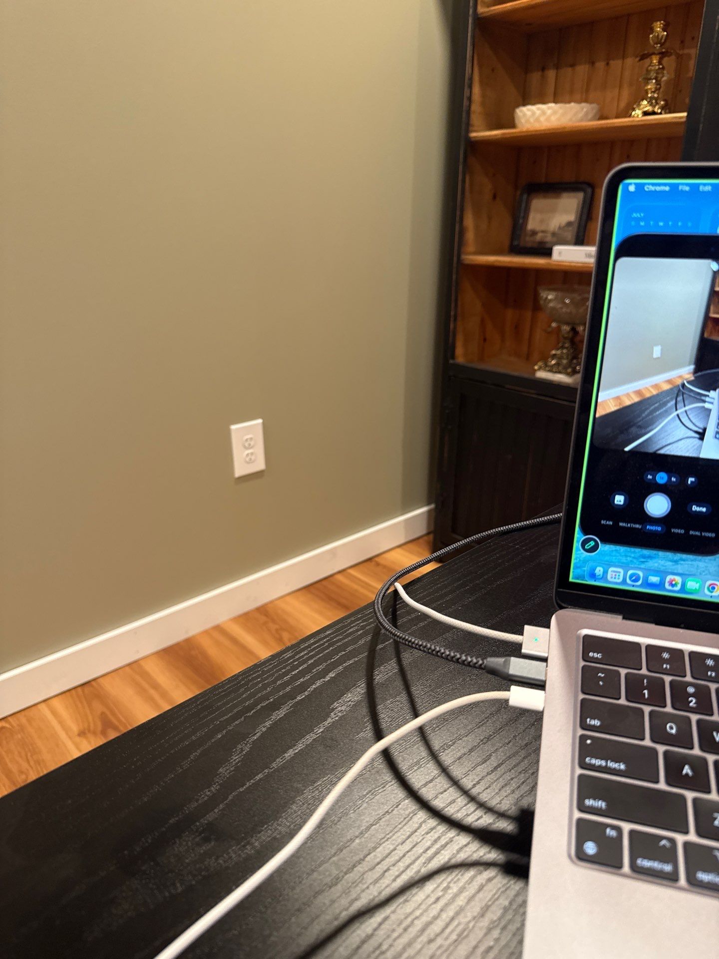 Home Office Interior Painting and Flooring Installation in Lincoln by CompanyCam Sales Demo