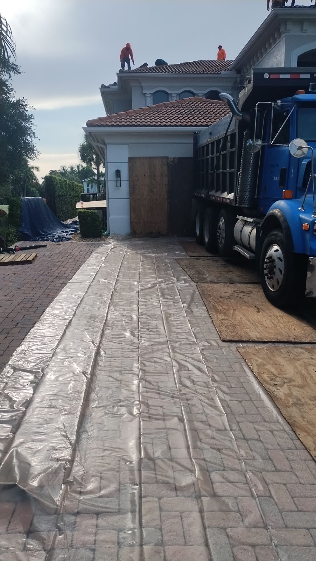 Residential Roofing Installation using Eagle Roofing Tile by BLUES BROTHERS ROOFING