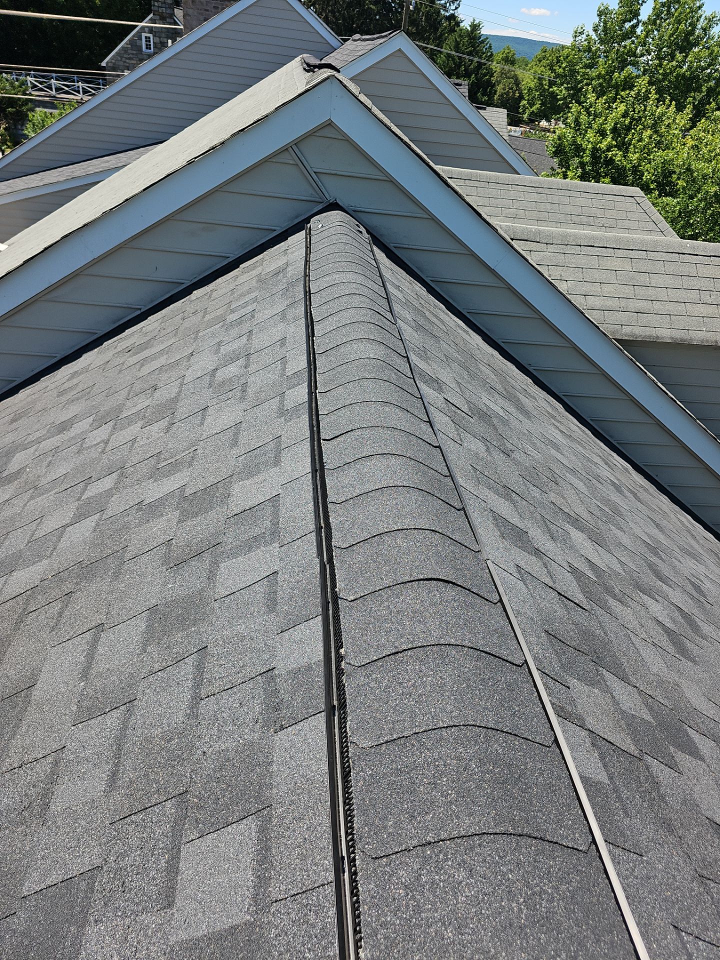 Roof Replacement - Moire Black by Winchester Roofing
