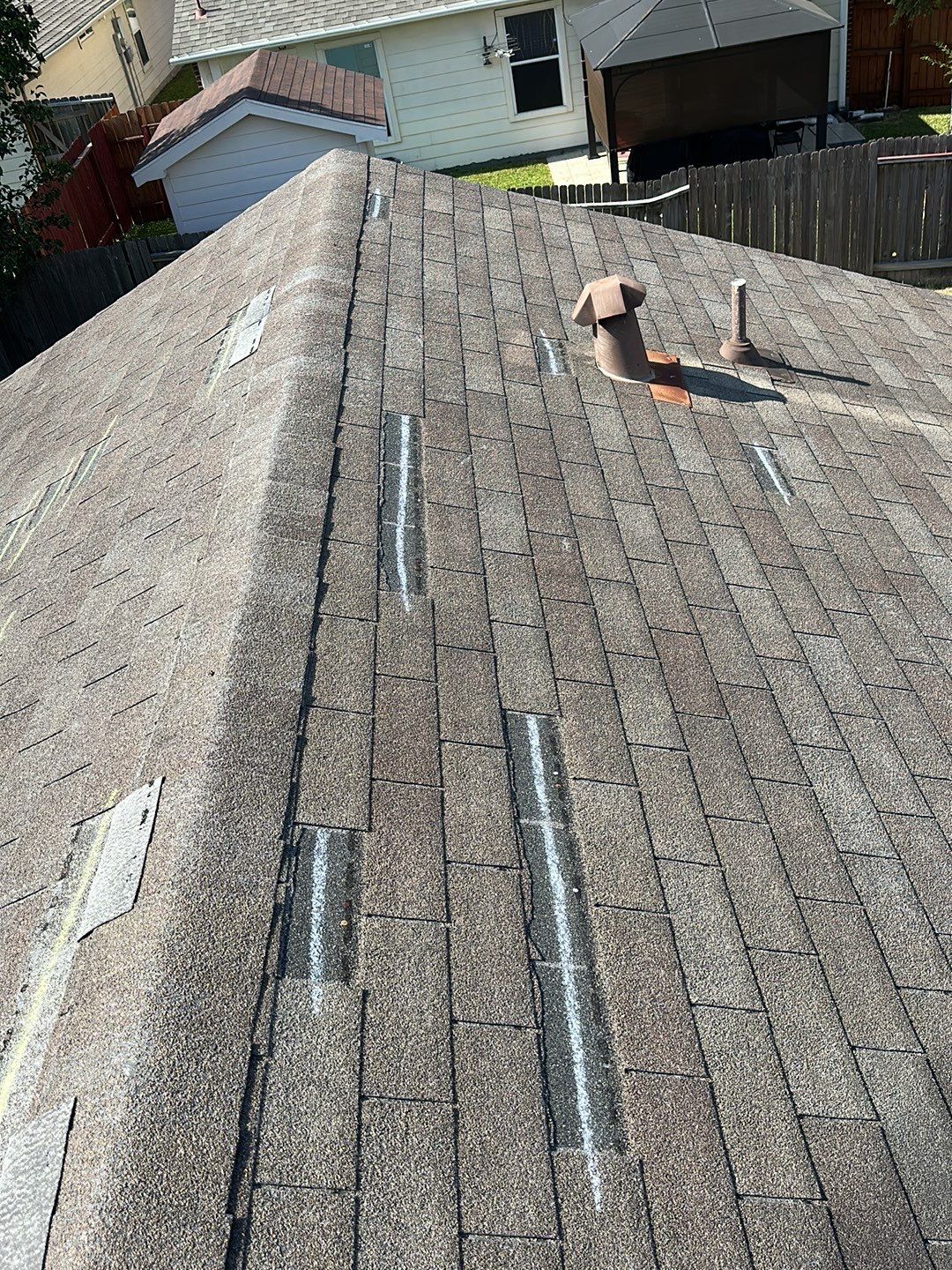 Residential Roofing Installation using Owen's Corning Duration (Lifetime) Shingles by Roof Repair Company