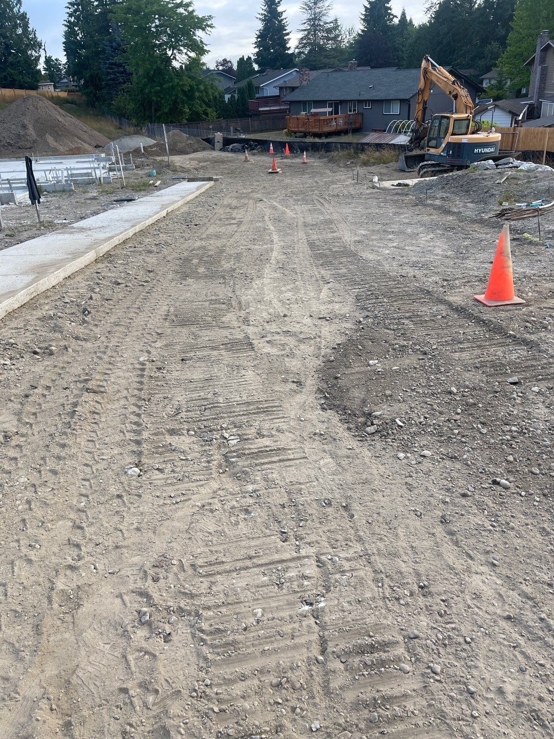 Asphalt Road Repair in Neighborhood  by Jireh Asphalt & Concrete Inc 