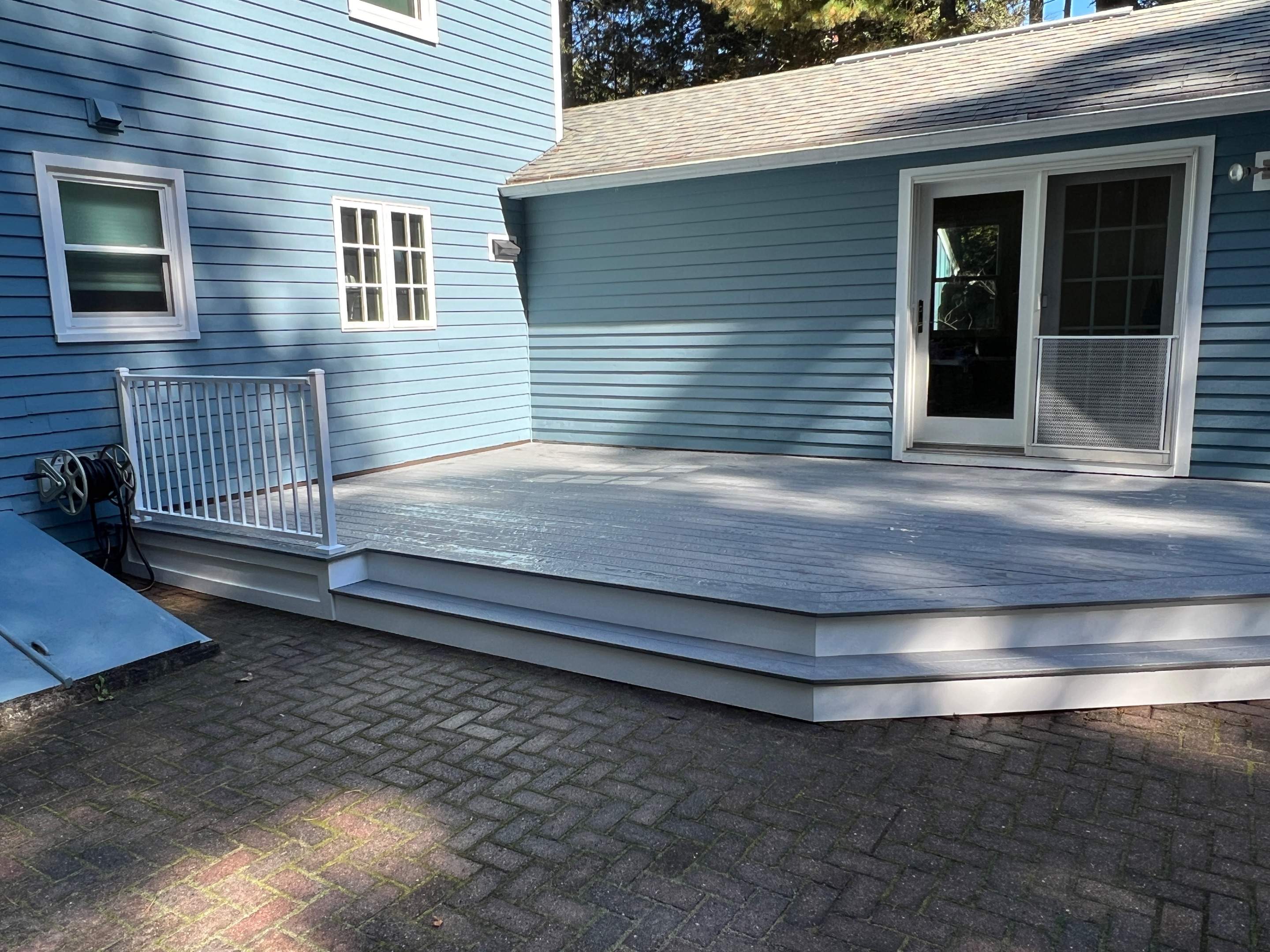 Deck Repair using Trex Select Decking by Chagnon Building & Remodeling LLC