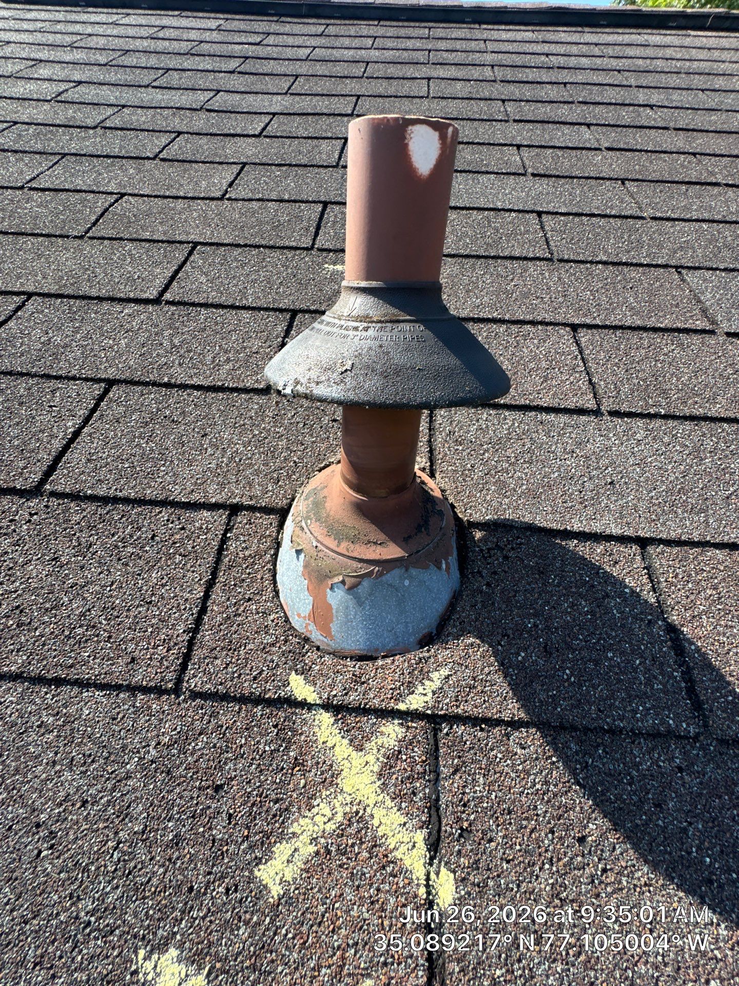 Professional Roof Inspection Report for Real Estate Transaction in New Bern by North Carolina Roofs