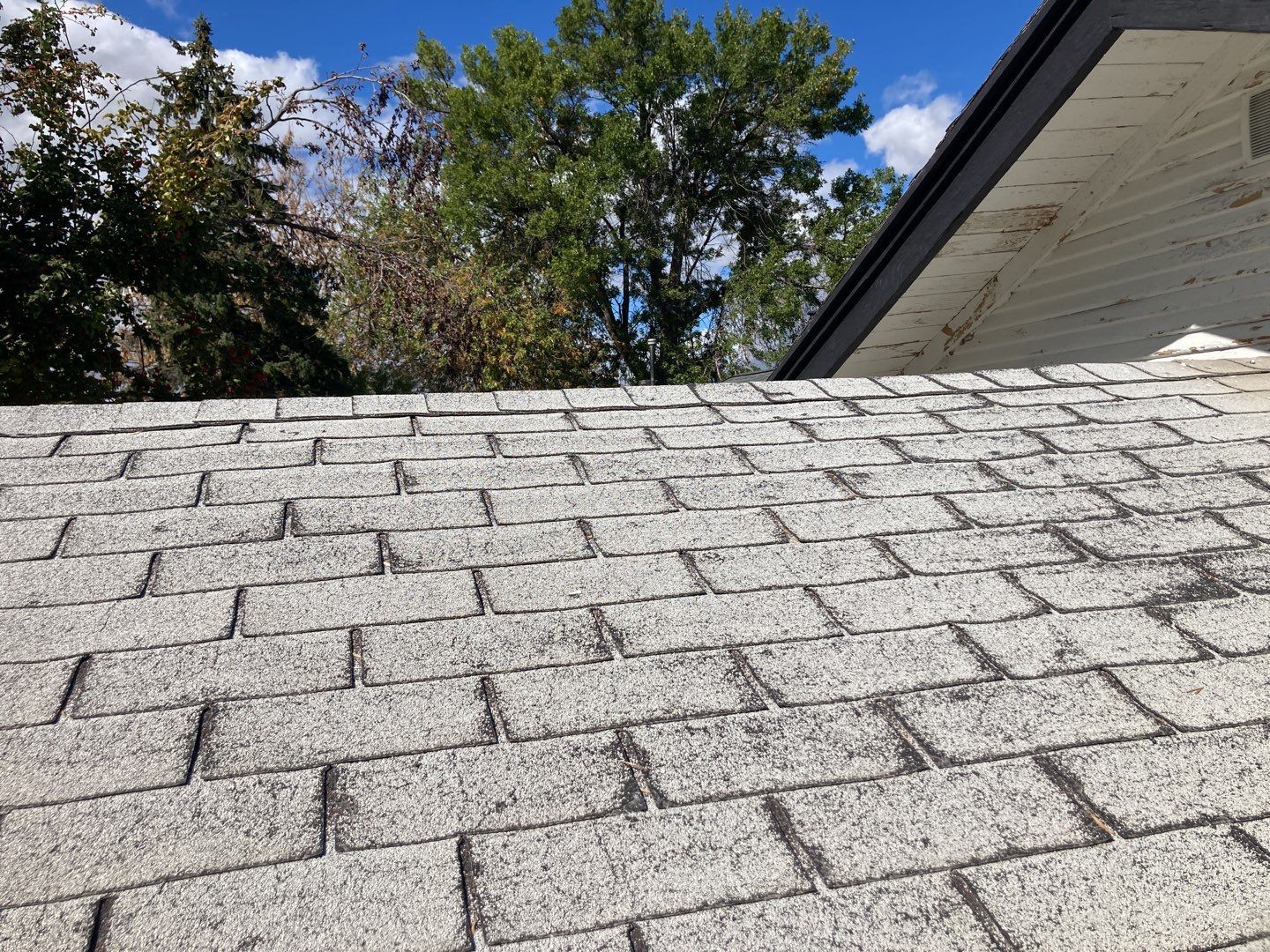 Nampa ID., single level Investment Property Roofing Installation using Owens Corning Oakridge in Peppermill Grey by ID Roofing LLC