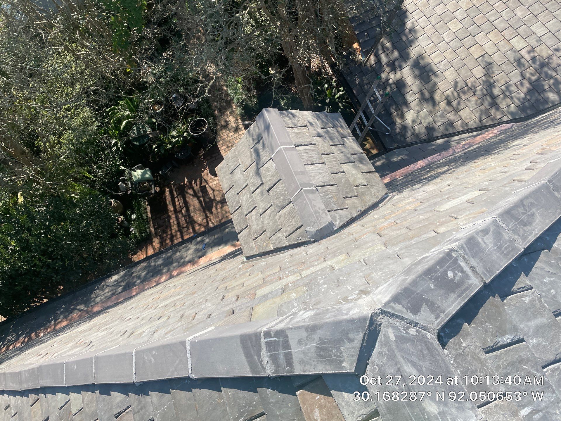 Slate Install on an A Hays Town Home by Ahm Construction LLC