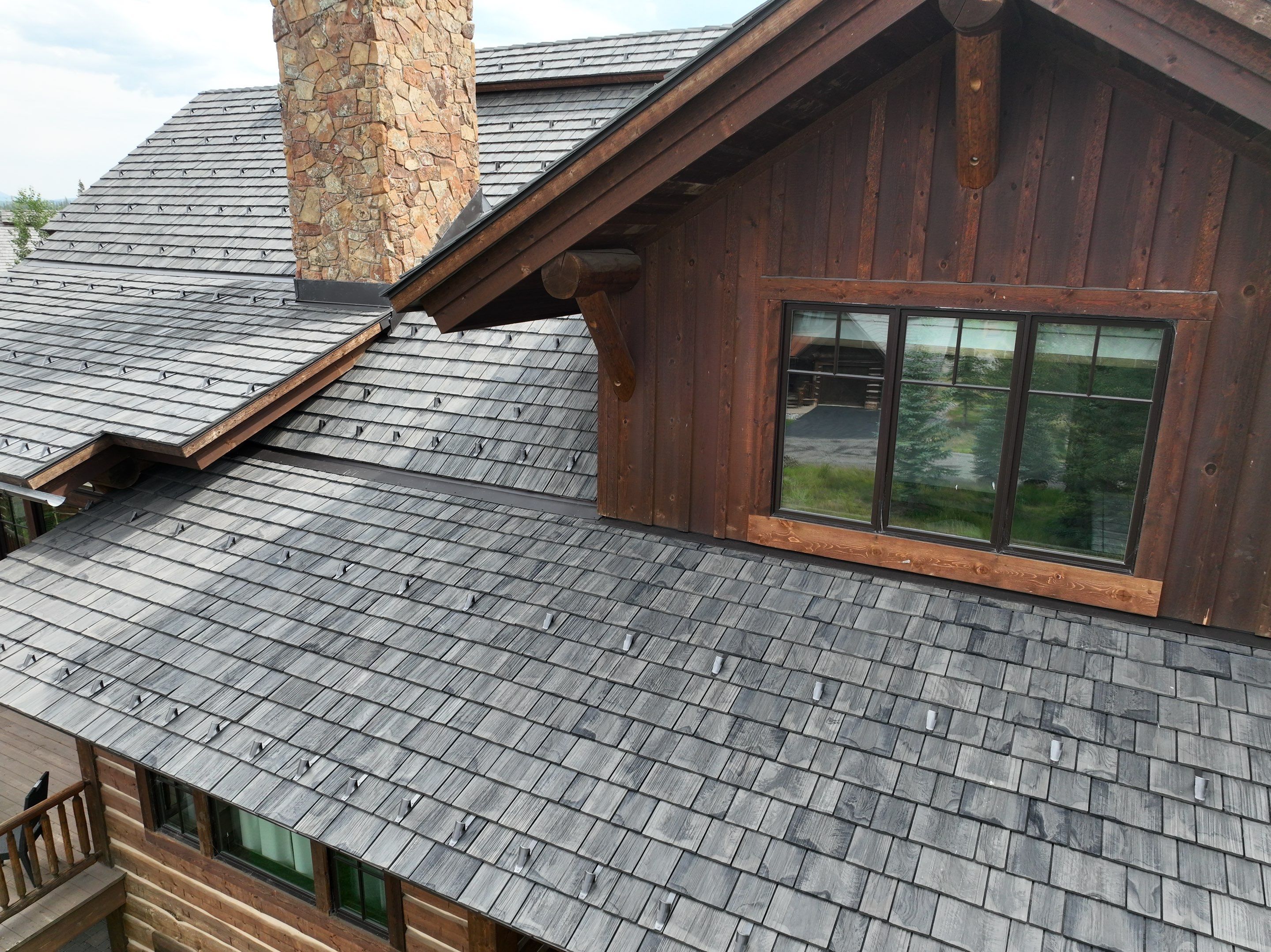 Brava Shake - Canyon Gray  by Montana Roofing Solutions
