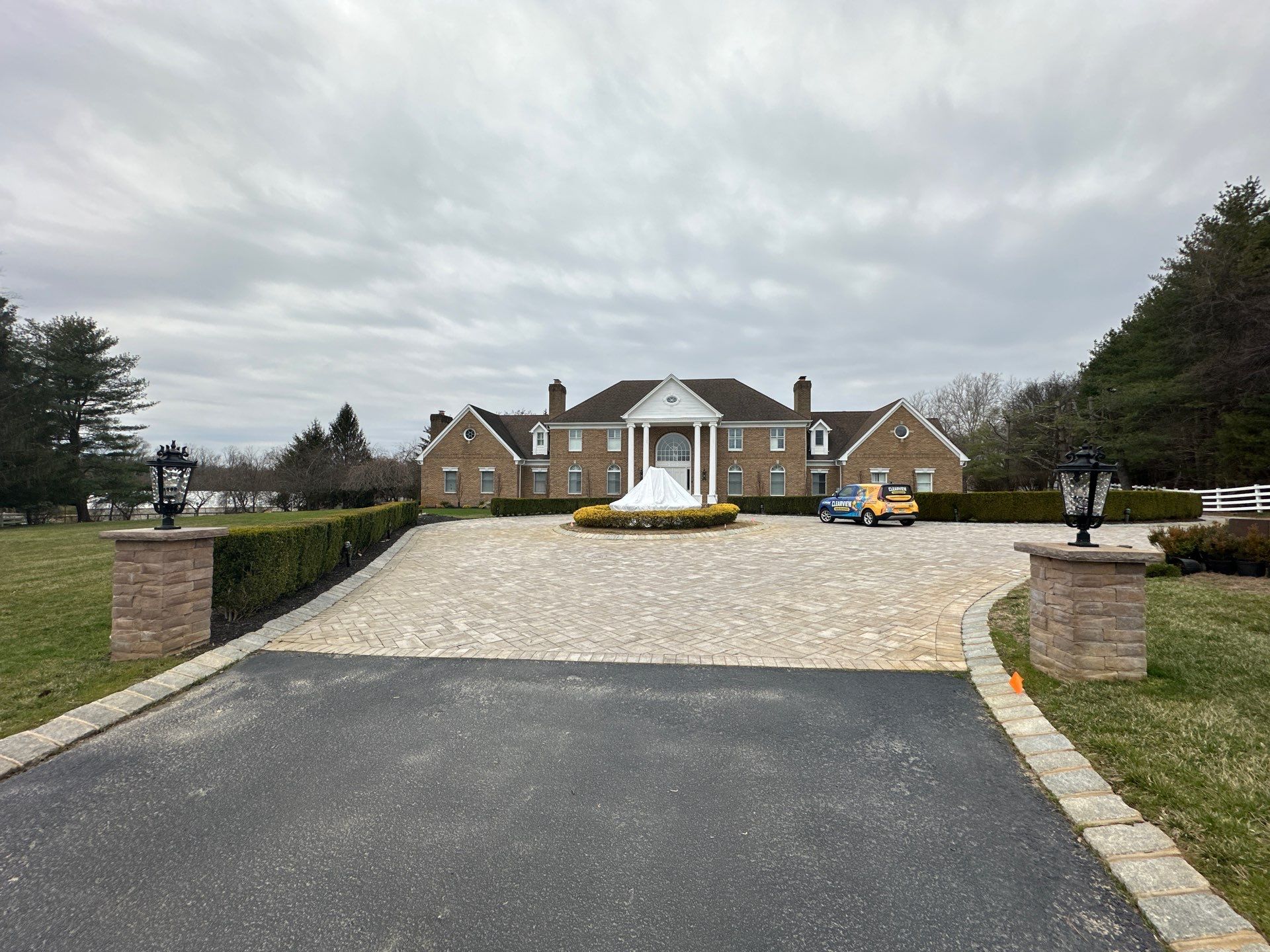 Power Washing in Colts Neck, NJ by Clearview Washing