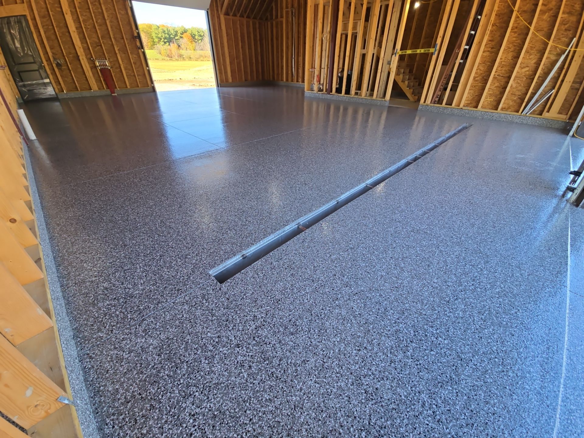 Large Garage in Smoke - Poland, OH by Alexander Concrete Coatings