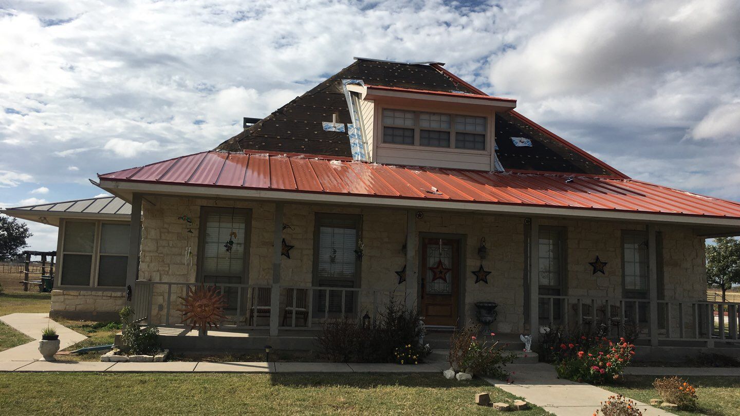 R-Panel Metal Roof Replacement by First Out Roofing 