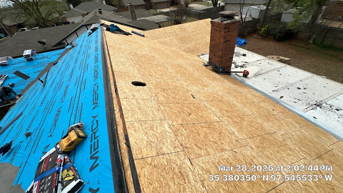 Project in Oklahoma City by Icon Roofing And Construction