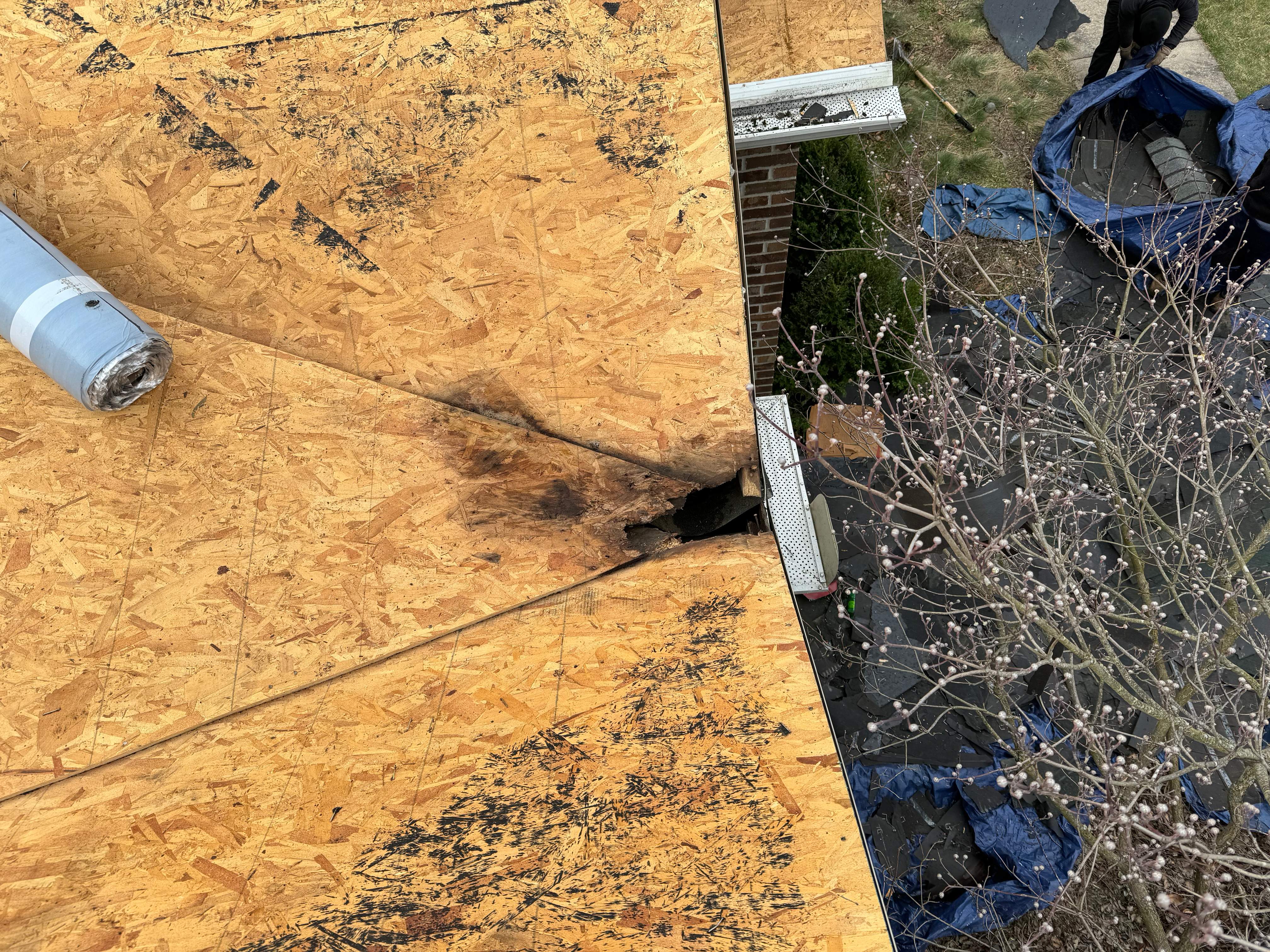 Residential Roofing Installation using Certainteed Landmark ClimateFlex by GRACCO