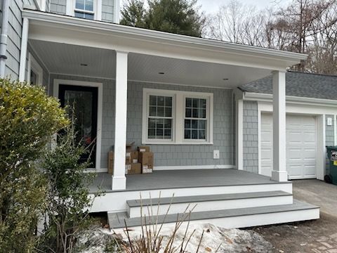 Exterior renovation in Wayland MA by UBrothers Construction