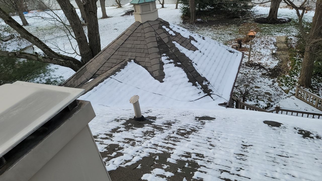 ATLAS PINNACLE HP COLOR: SCOTCHGARD HEATHERBLEND DRIP EDGE: MUSKET BROWN by Eagle Eye Roofing