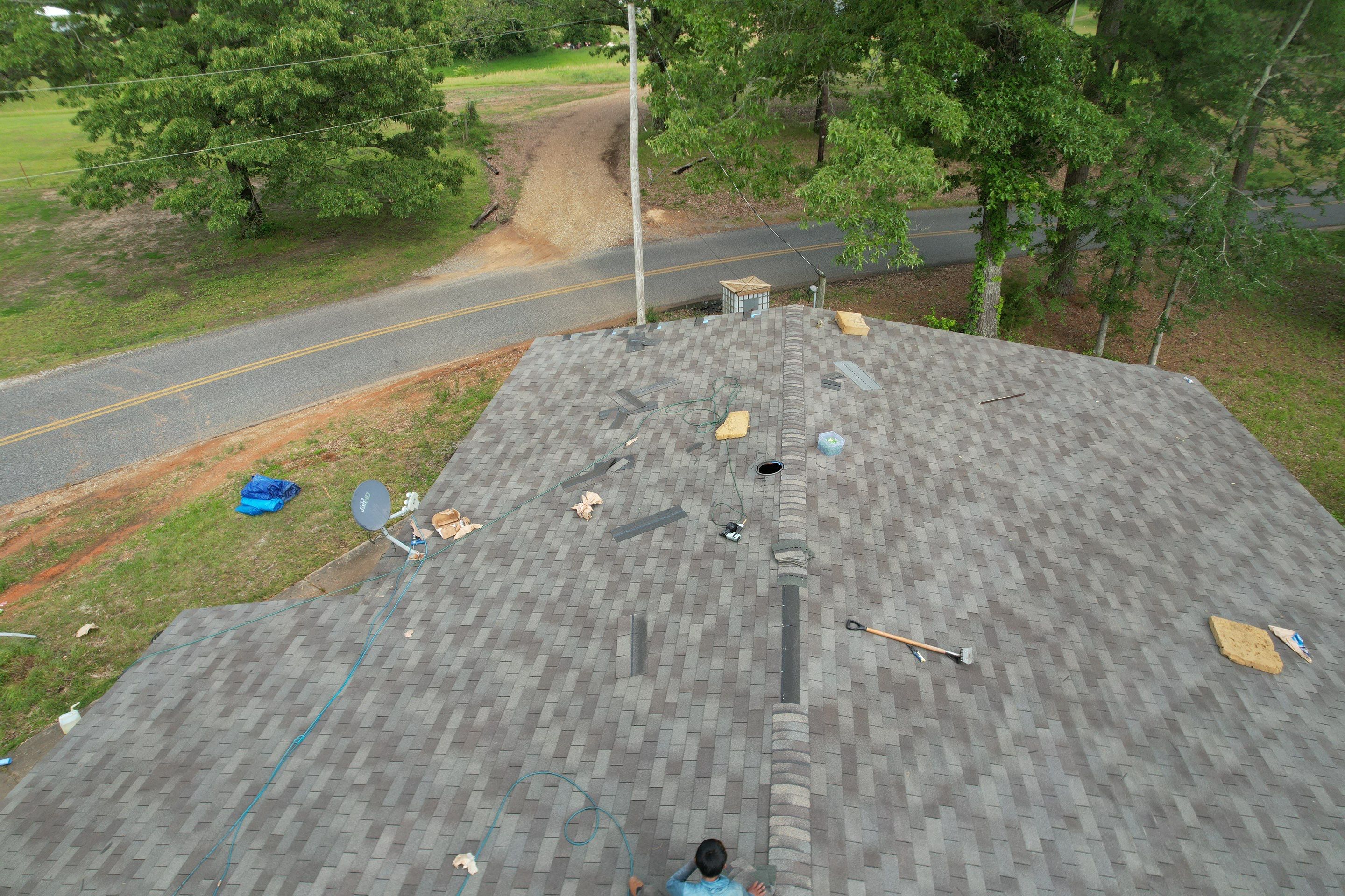 Residential Shingle Reroof using CertainTeed XT25 by Hostetler Roofing