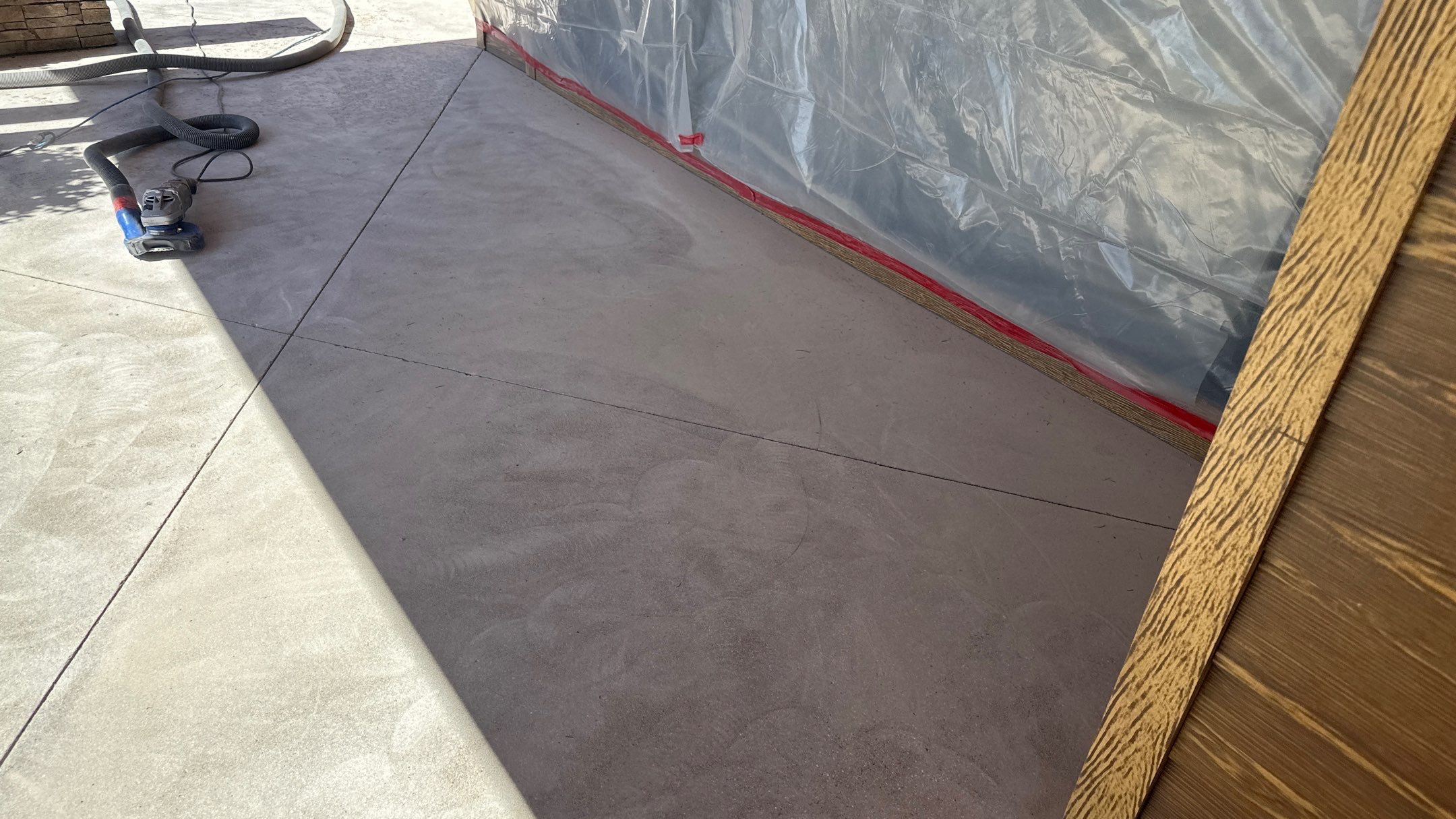 Patio Transformation using Echo 1/4" Chip by Croc Coatings, LLC