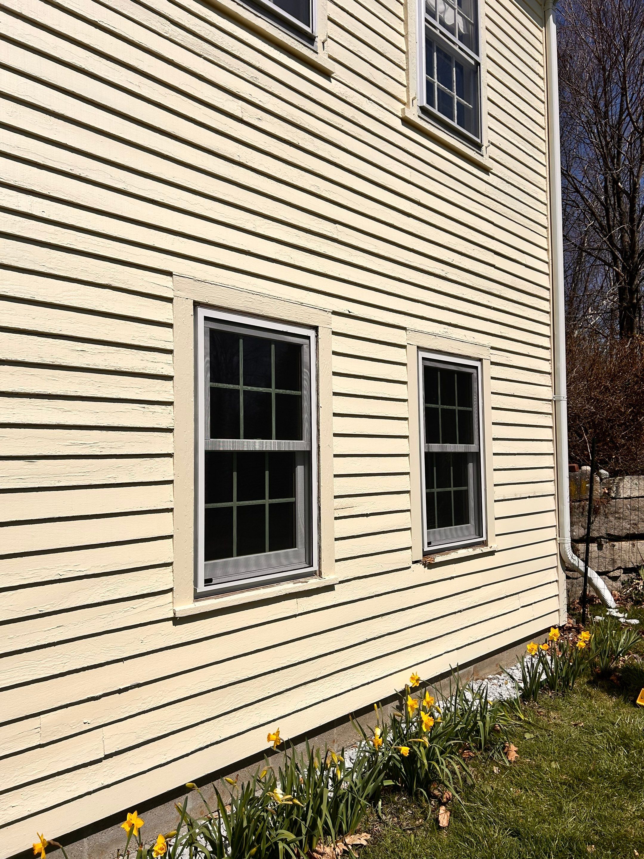 Replacement Windows using Harvey Majesty Double Hung Replacement Window by Cheshire Glass Company
