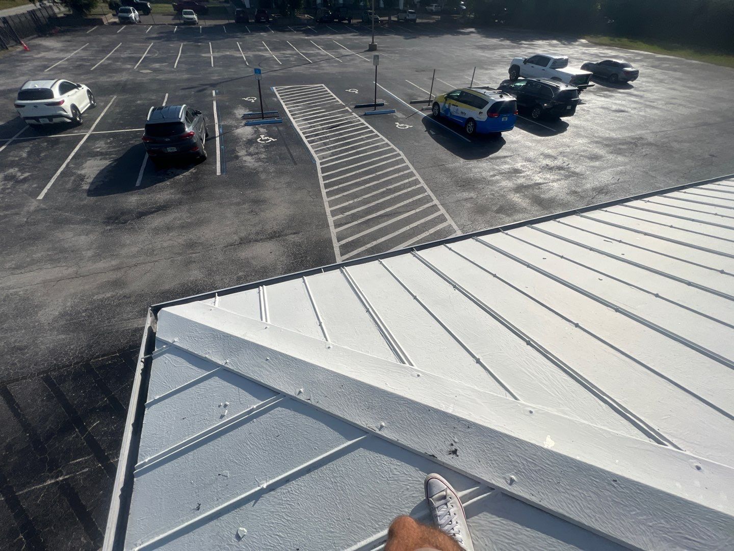Commercial Building in Ft. Myers Roof Inspection by Four Peaks Roofing
