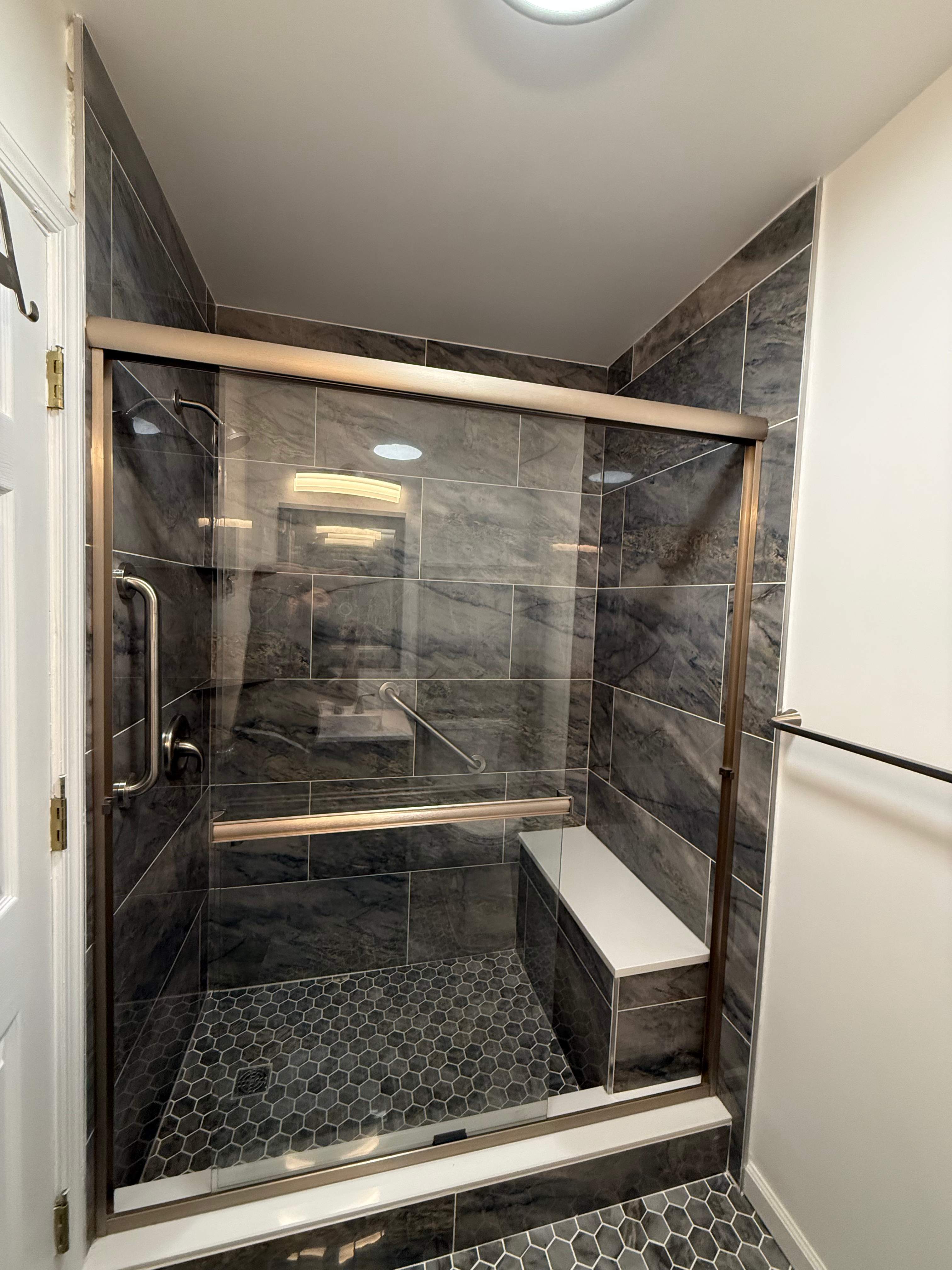 Primary Bathroom Remodel - Laurel, MD by Remodel Now