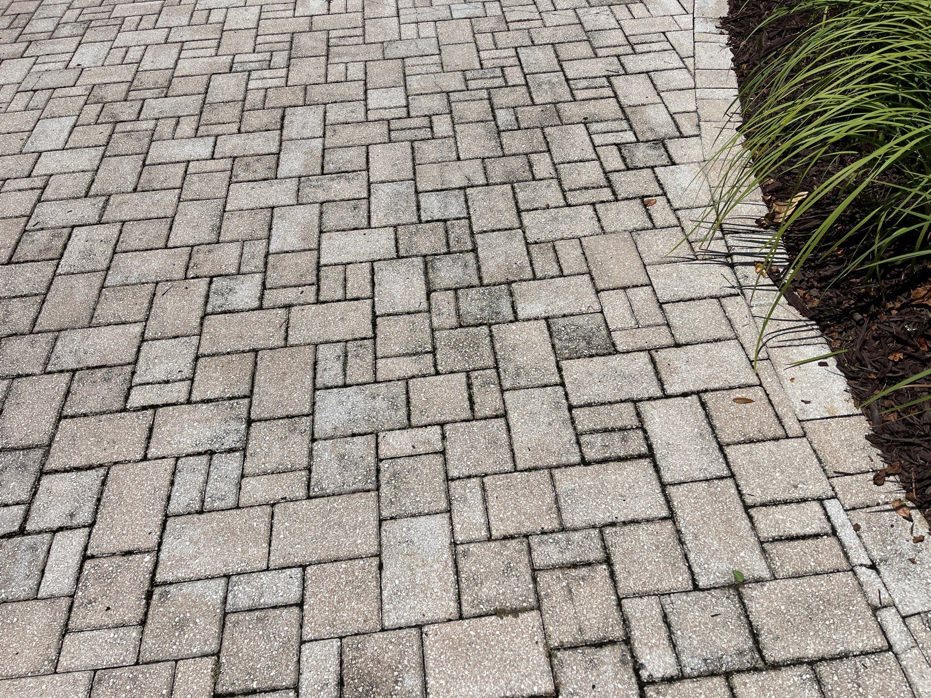 Paver Driveway using PolySand and Concrete Sealant  by DuraSeal